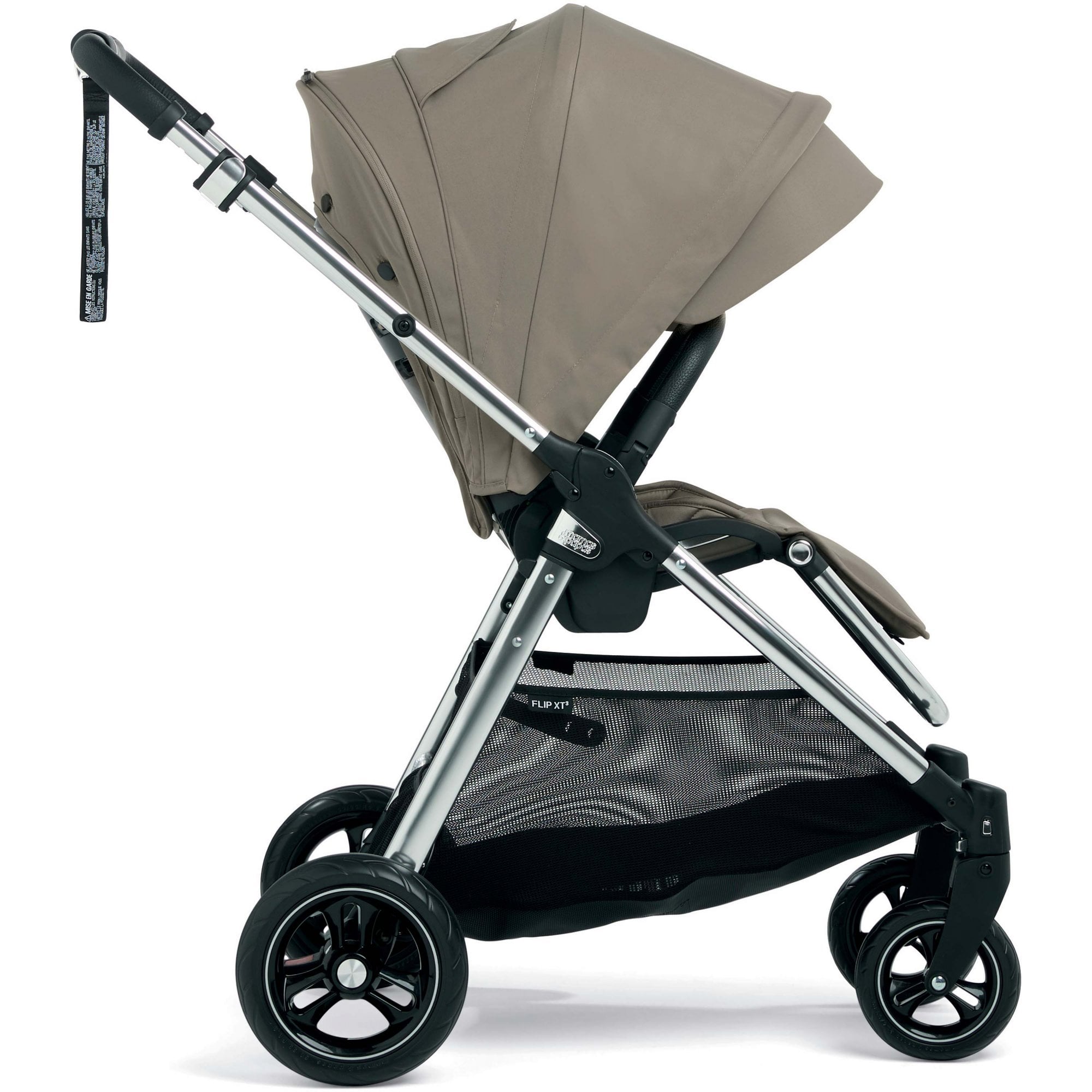 Mamas & Papas Flip XT3 Essential Bundle Sage Gray + Cabriofix I-Size Car Seat + Base