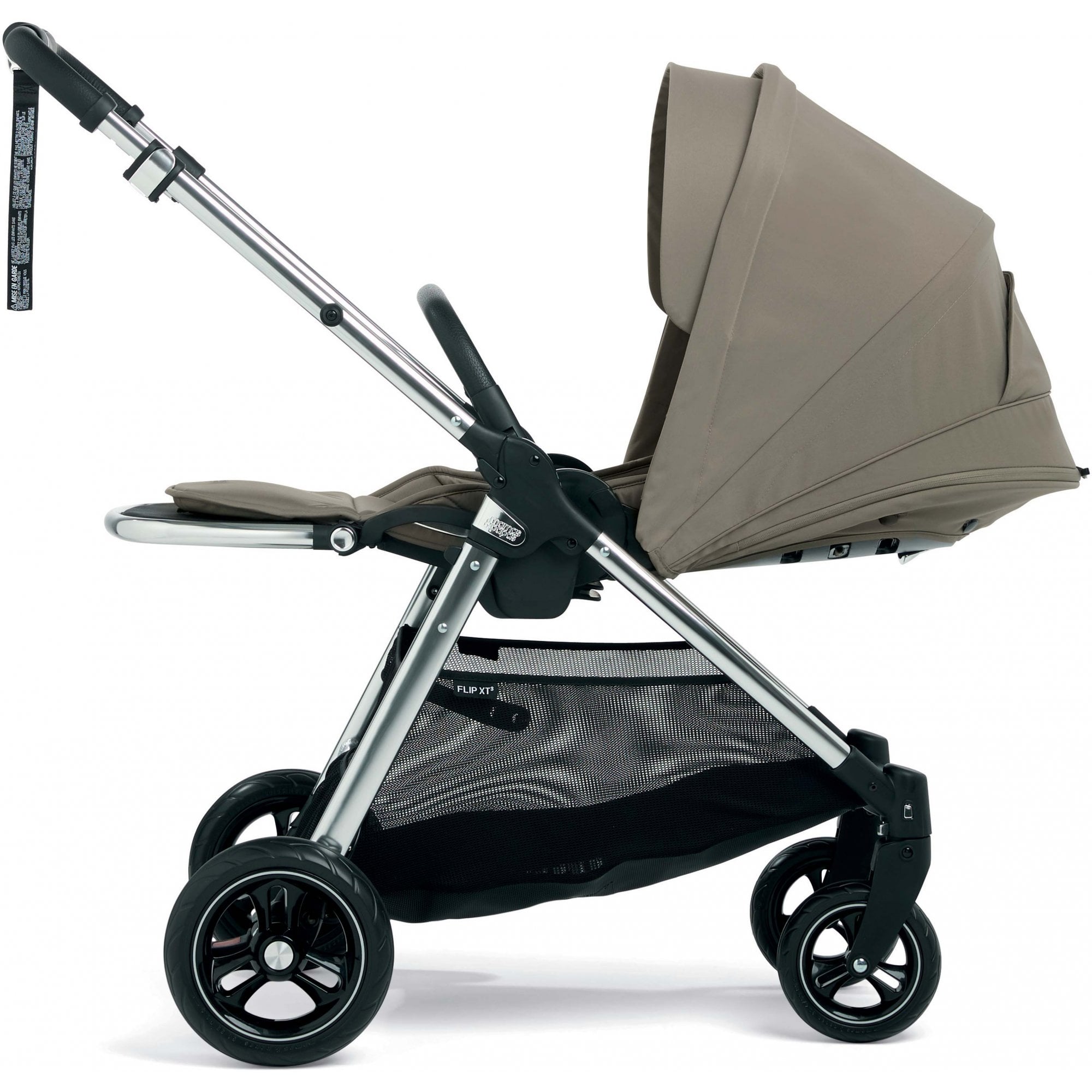 Mamas & Papas Flip XT3 Essential Bundle Sage Gray + Cabriofix I-Size Car Seat + Base