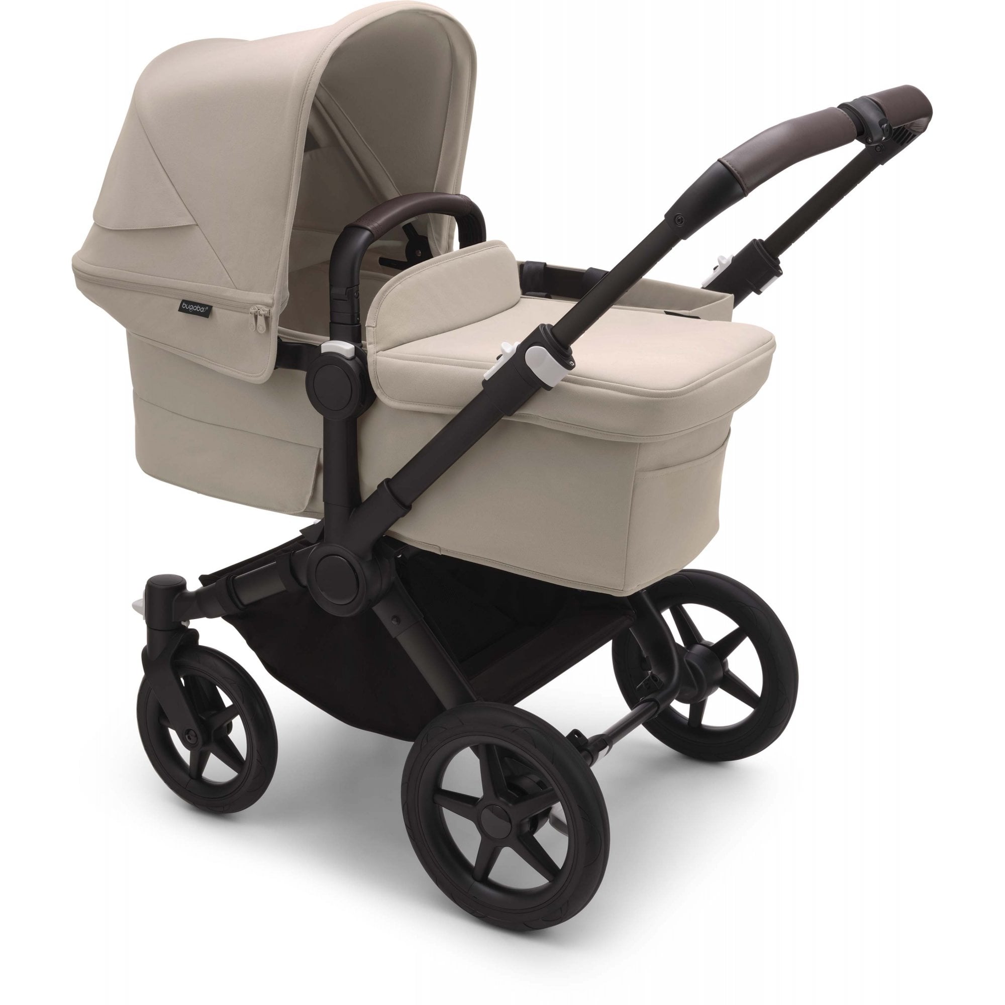 Bugaboo Donkey 5 Twin Complete Essential Bundle Desert Taupe
