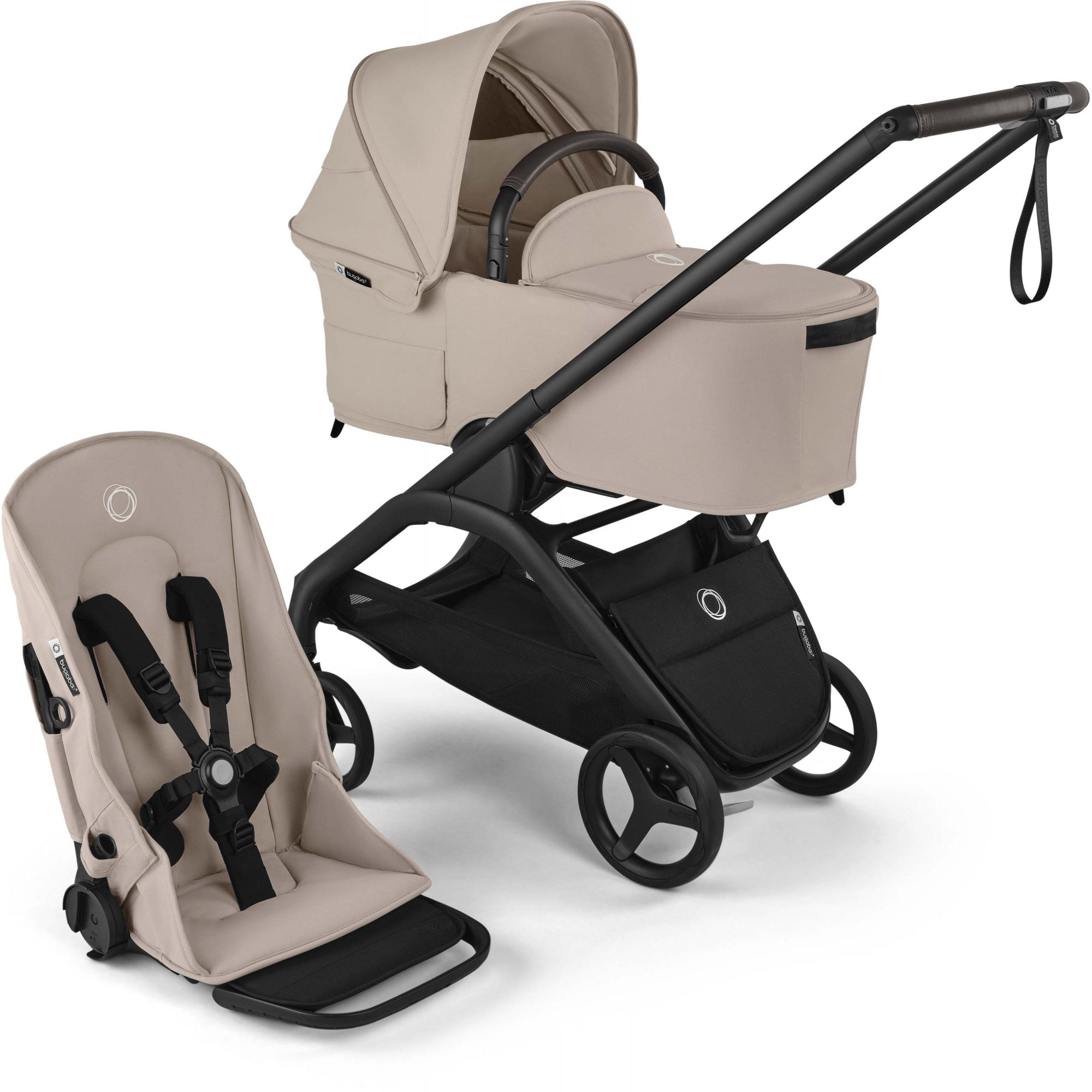 Bugaboo Dragonfly Complete Essential Bundle Desert Taupe