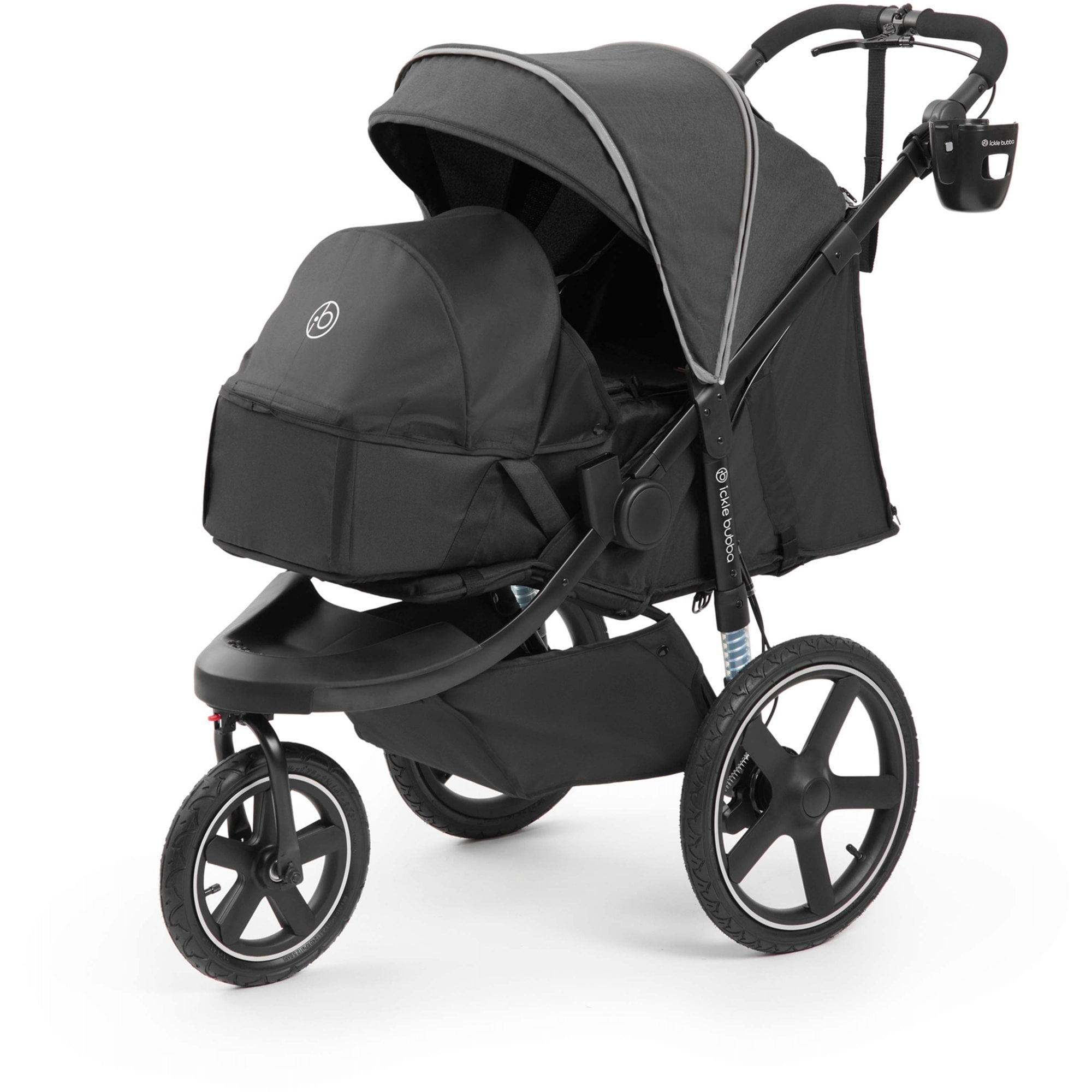 Ickle Bubba Venus Jogger Pro Prime Stroller Charcoal Grey