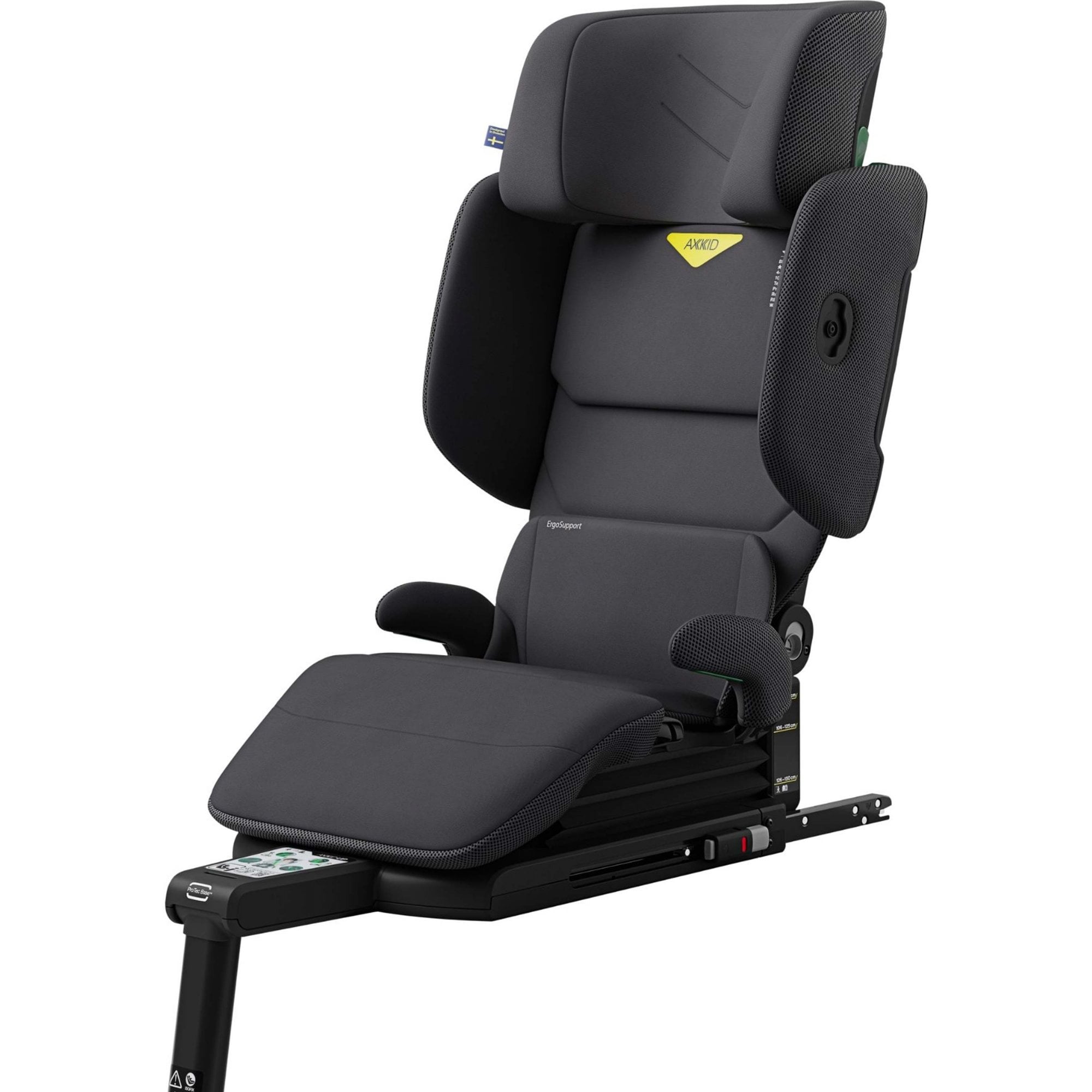 Axkid UP R129 High Back Booster Car Seat Arctic Mist Grey