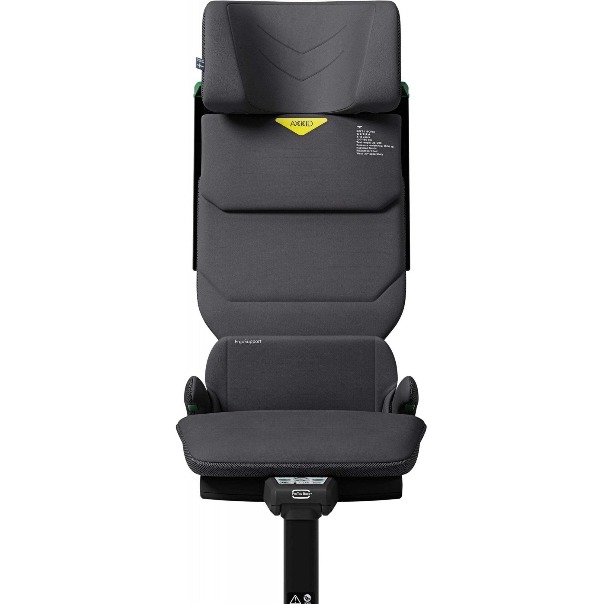 Axkid UP R129 High Back Booster Car Seat Arctic Mist Grey