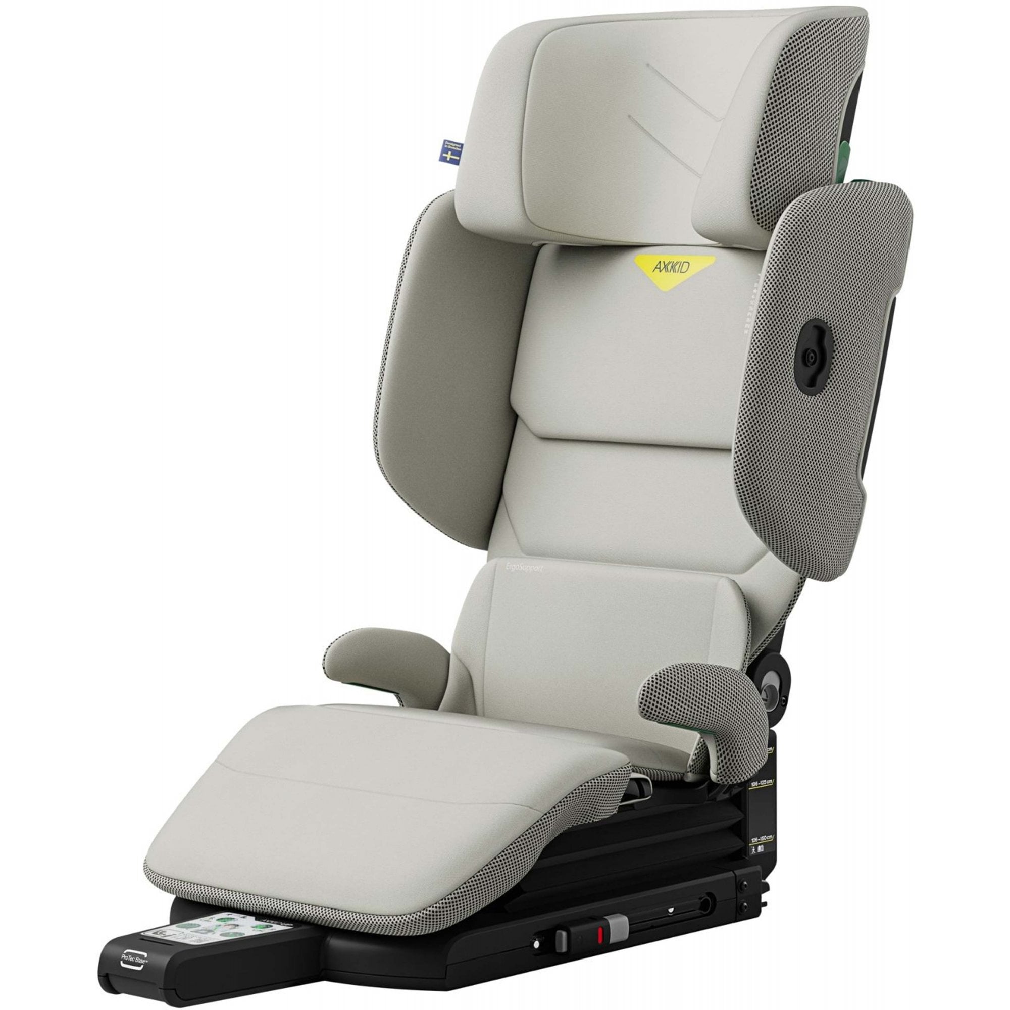 Axkid UP R129 High Back Booster Car Seat Beachgrass Beige