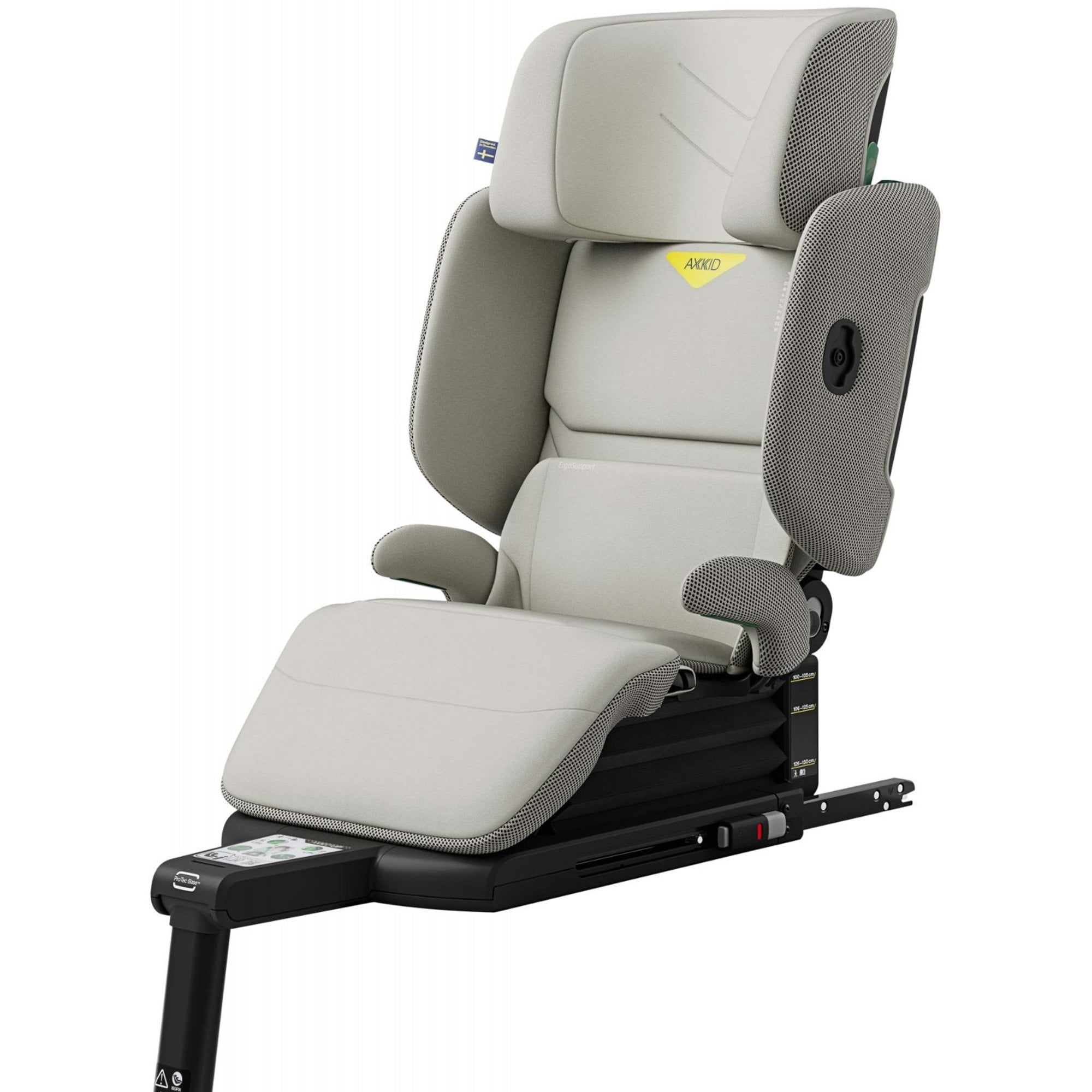 Axkid UP R129 High Back Booster Car Seat Beachgrass Beige