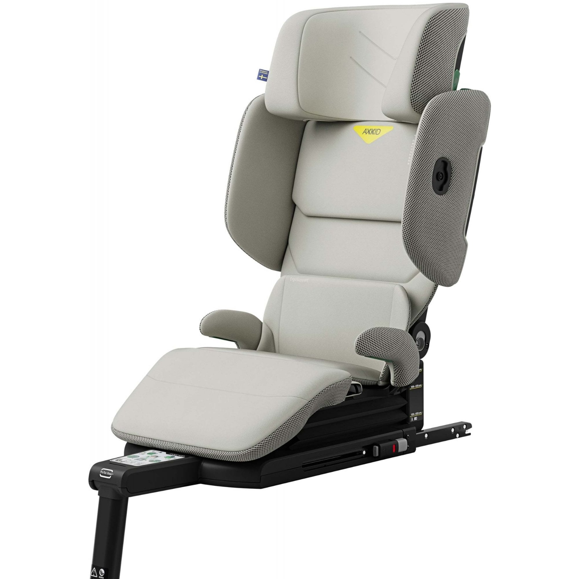 Axkid UP R129 High Back Booster Car Seat Beachgrass Beige