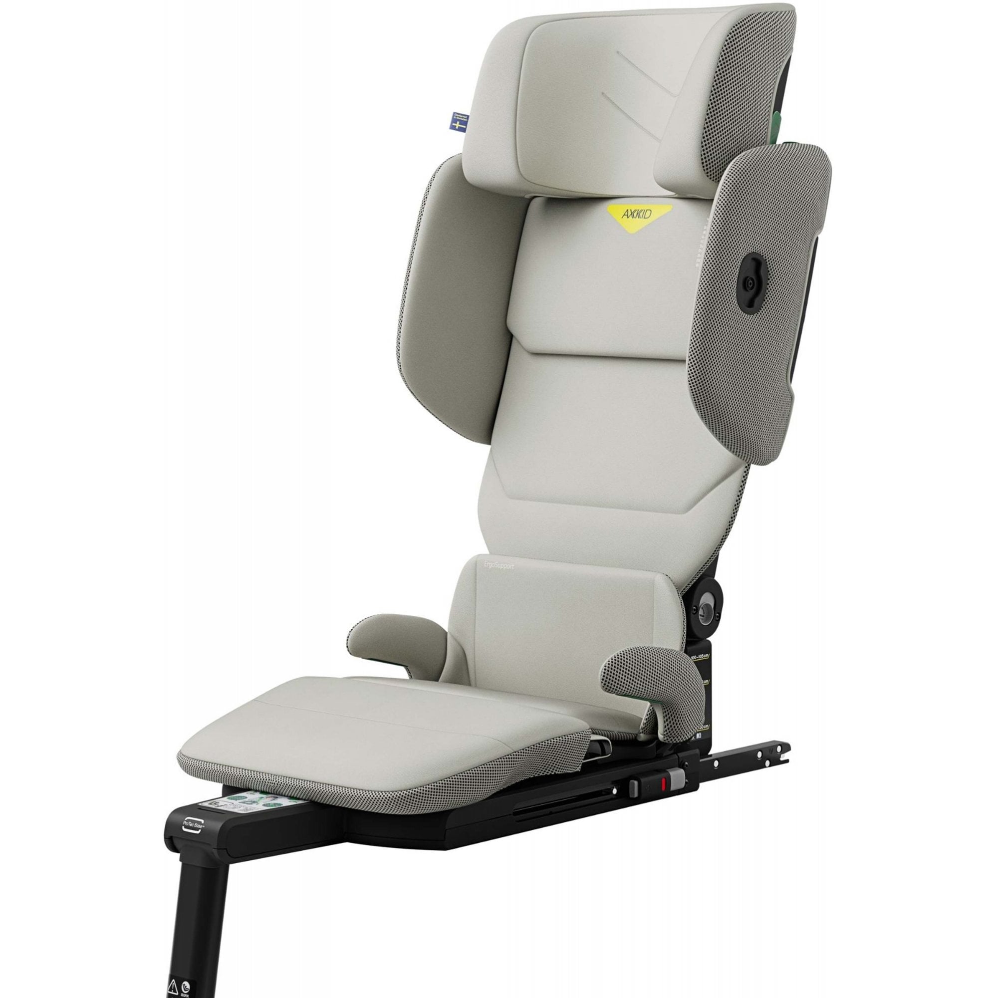 Axkid UP R129 High Back Booster Car Seat Beachgrass Beige