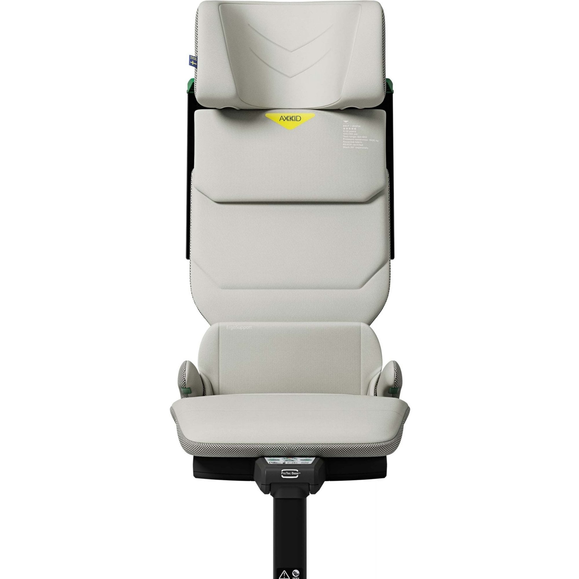 Axkid UP R129 High Back Booster Car Seat Beachgrass Beige