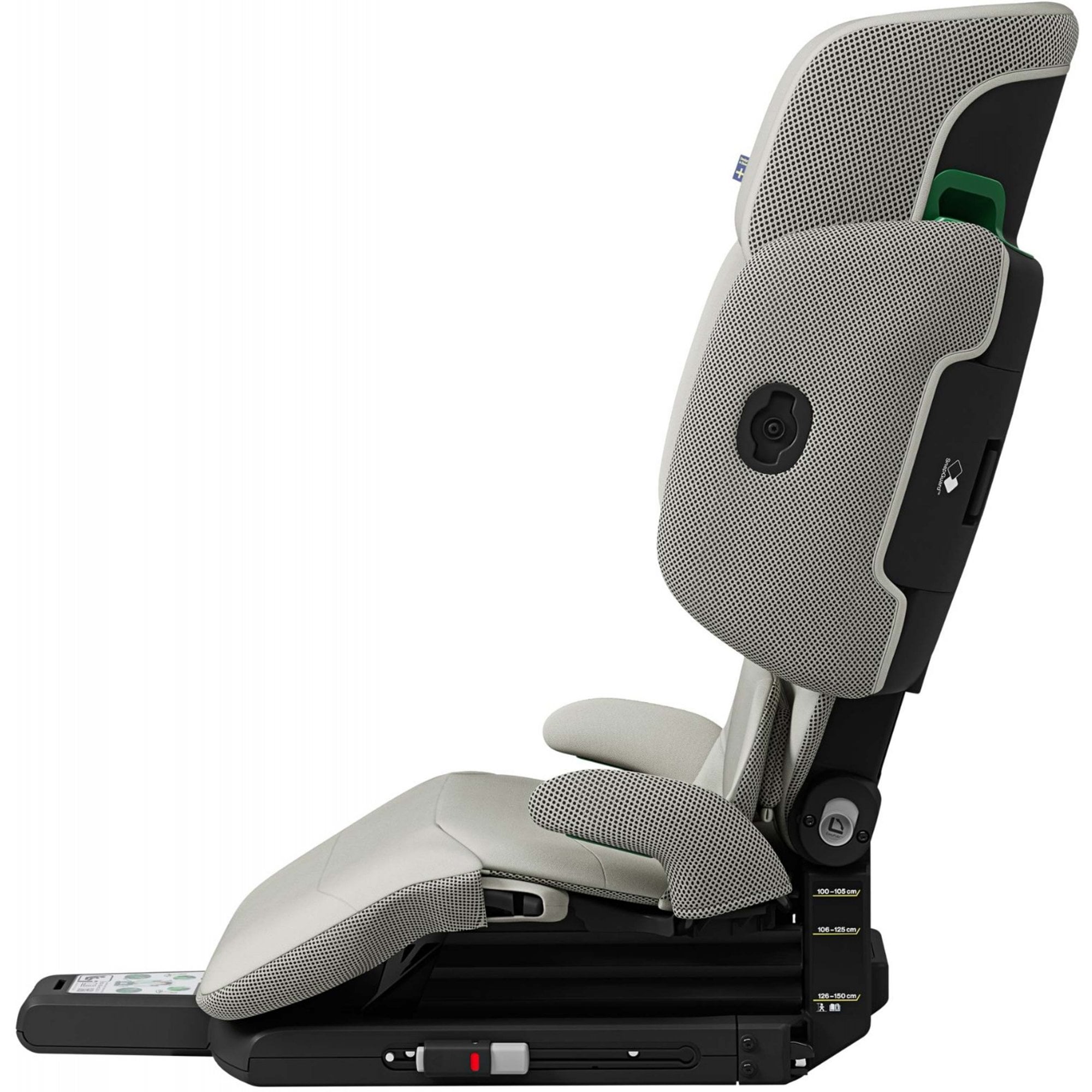 Axkid UP R129 High Back Booster Car Seat Beachgrass Beige