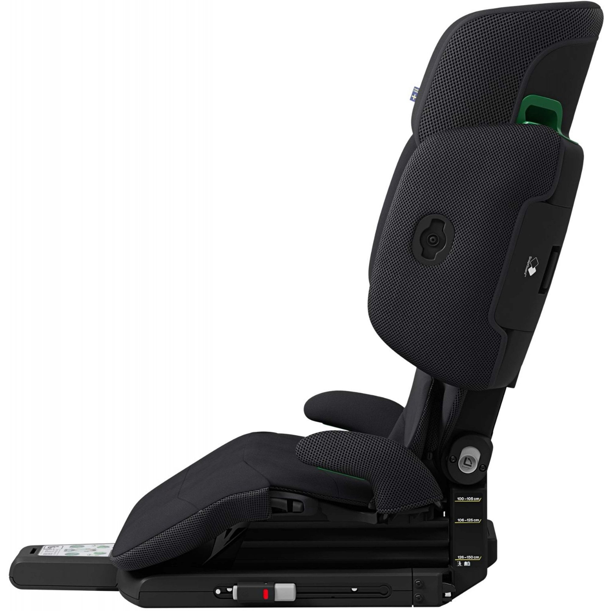 Axkid UP R129 High Back Booster Car Seat Coastal Storm Black