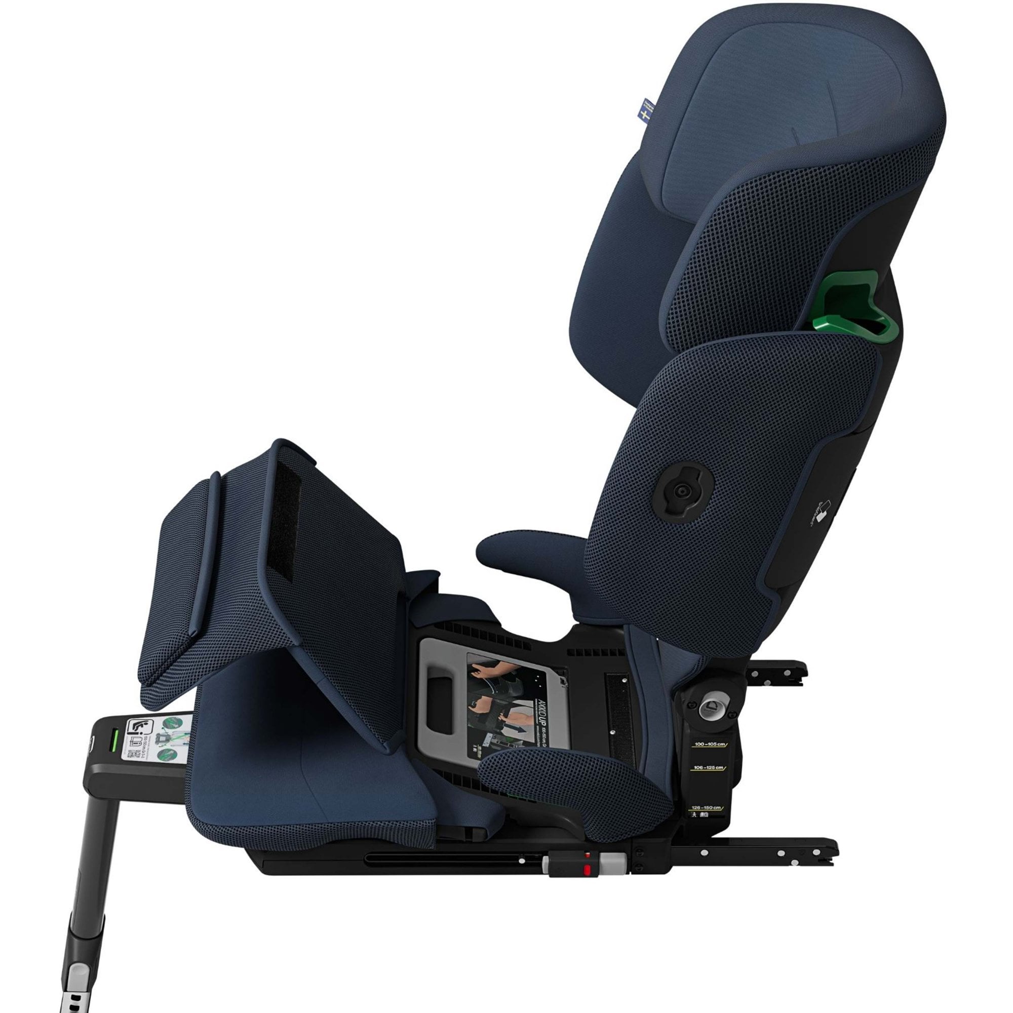 Axkid UP R129 High Back Booster Car Seat Glacier Lake Blue