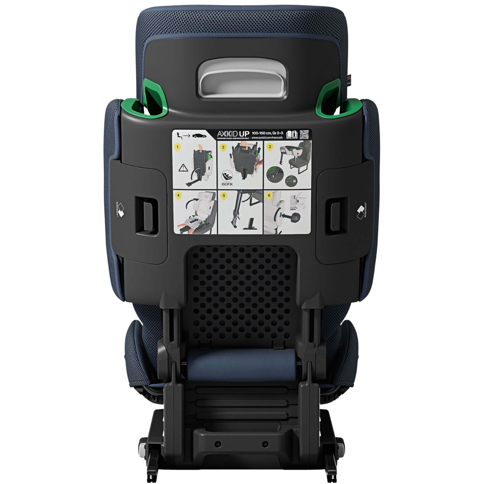 Axkid UP R129 High Back Booster Car Seat Glacier Lake Blue