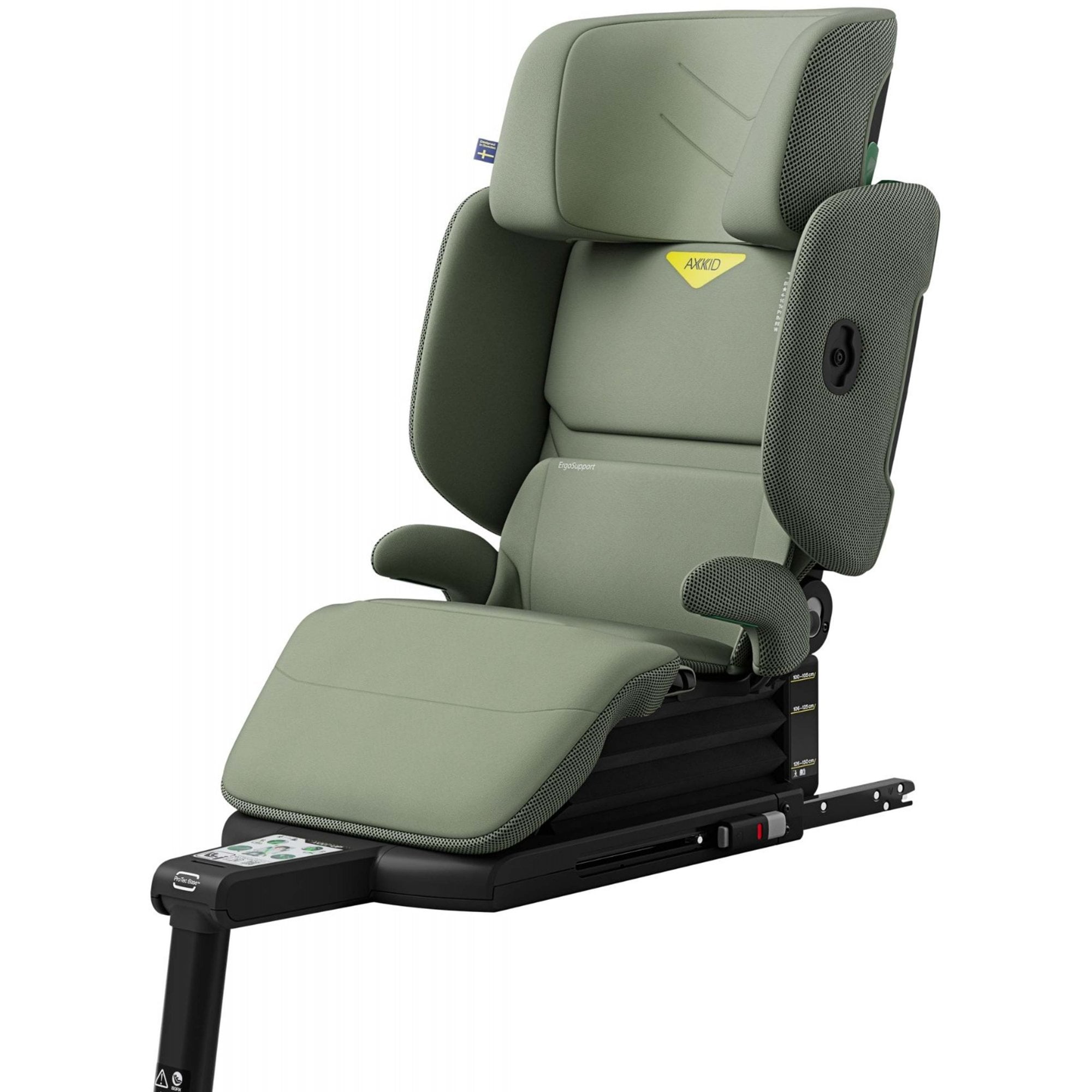 Axkid UP R129 High Back Booster Car Seat Nordic Bloom Green