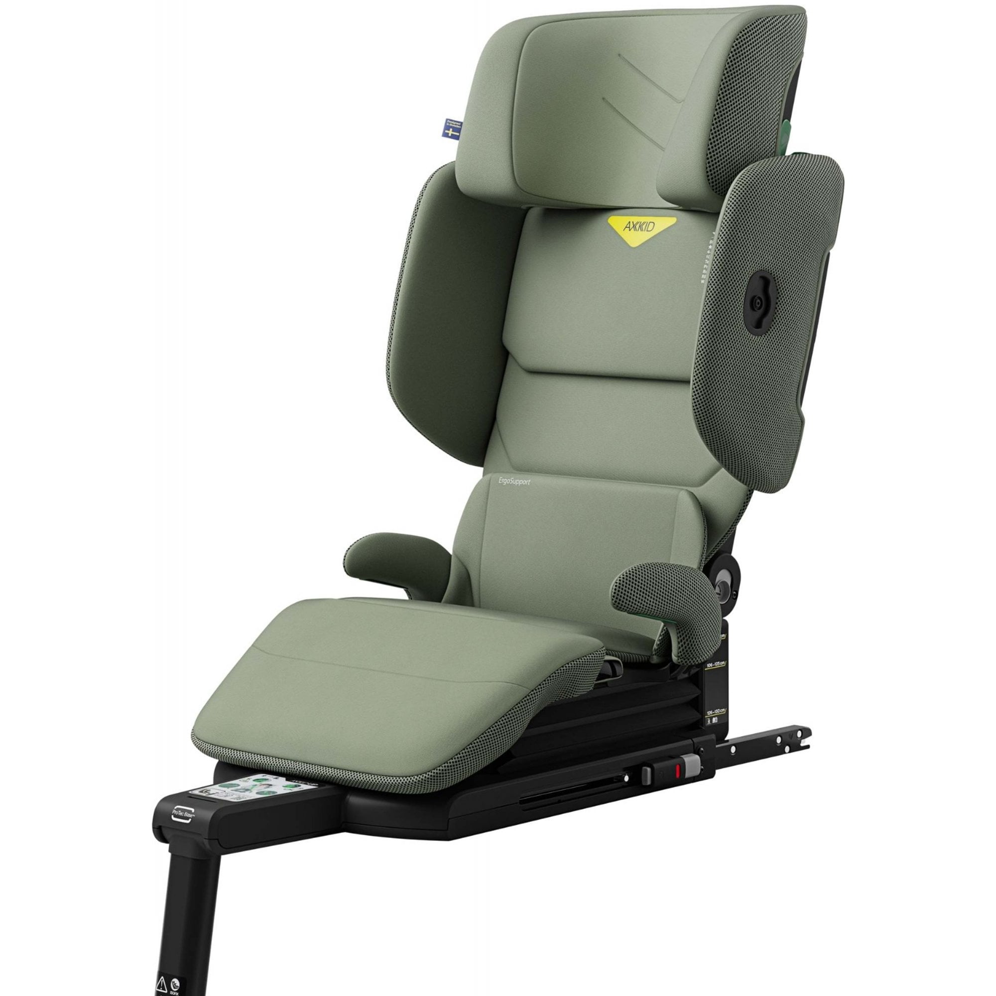 Axkid UP R129 High Back Booster Car Seat Nordic Bloom Green