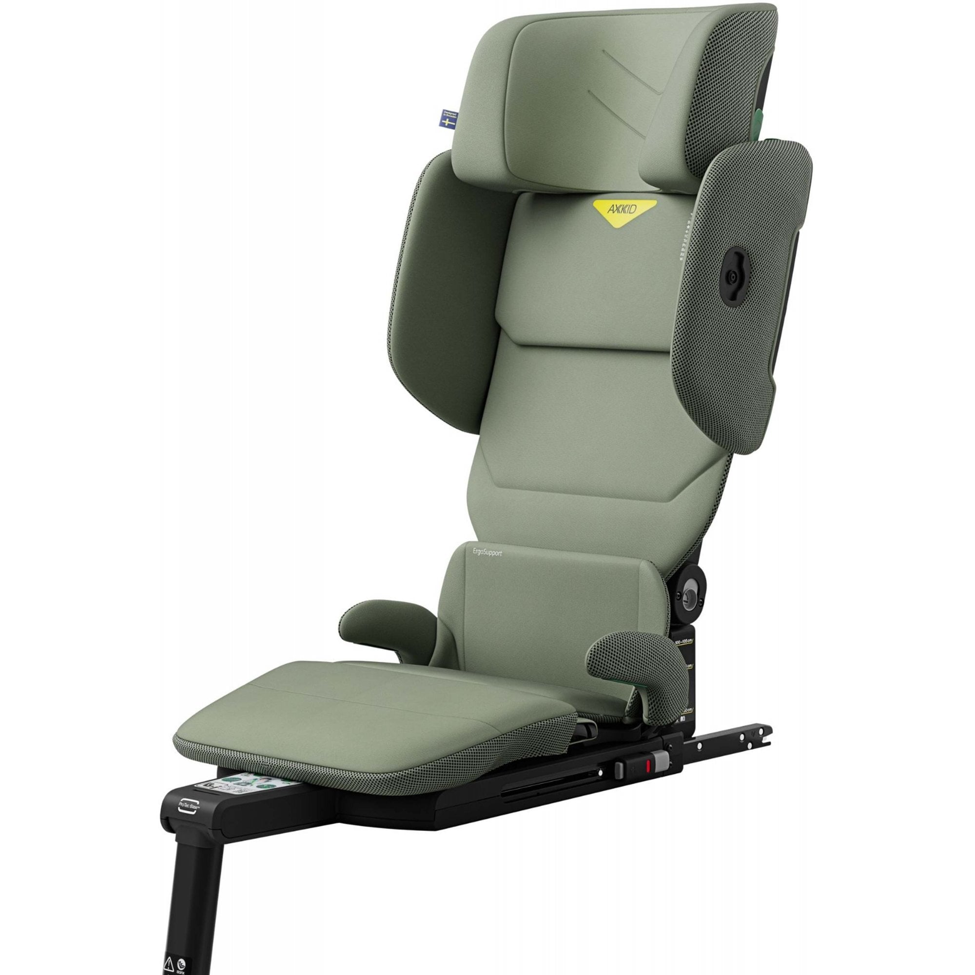 Axkid UP R129 High Back Booster Car Seat Nordic Bloom Green