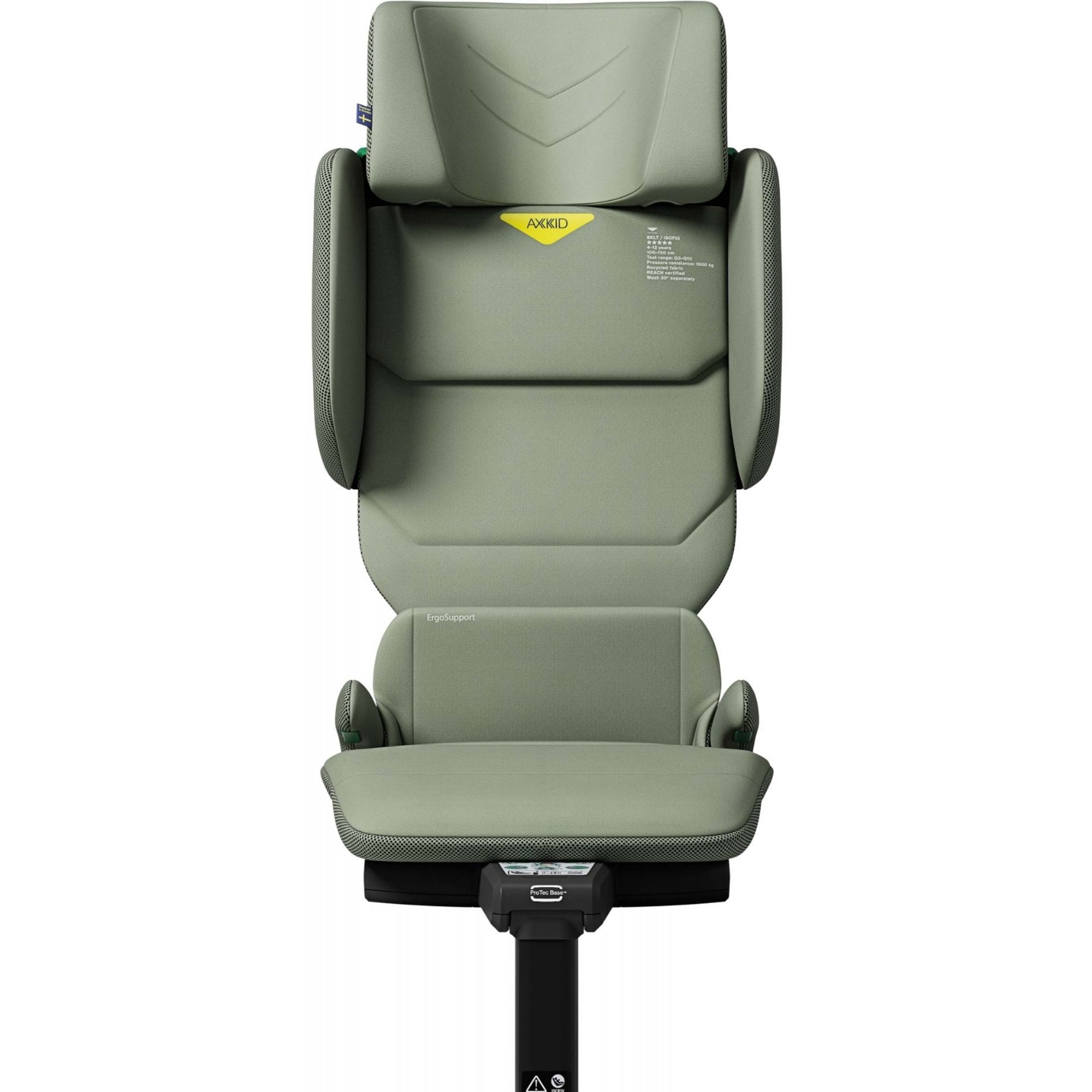 Axkid UP R129 High Back Booster Car Seat Nordic Bloom Green