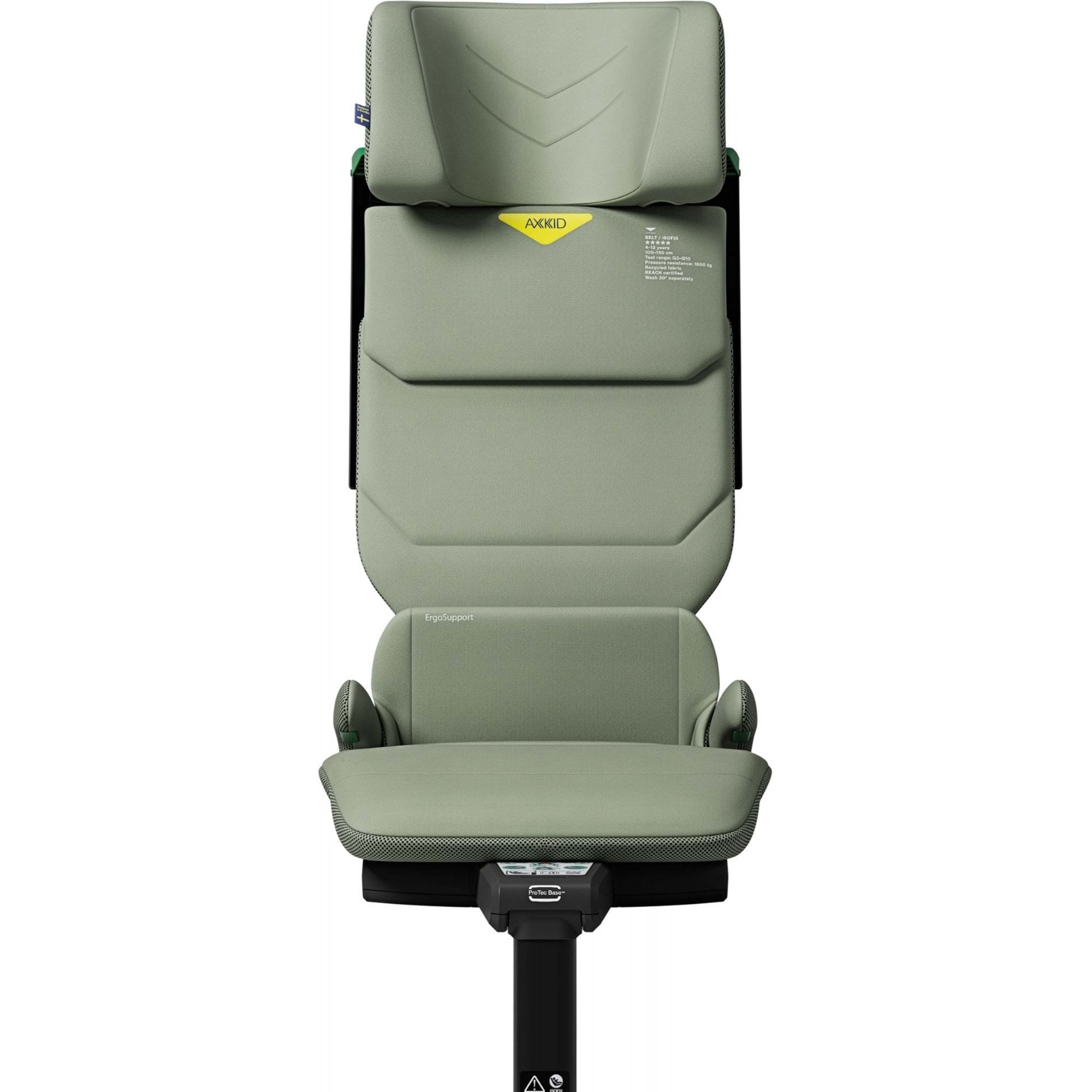 Axkid UP R129 High Back Booster Car Seat Nordic Bloom Green