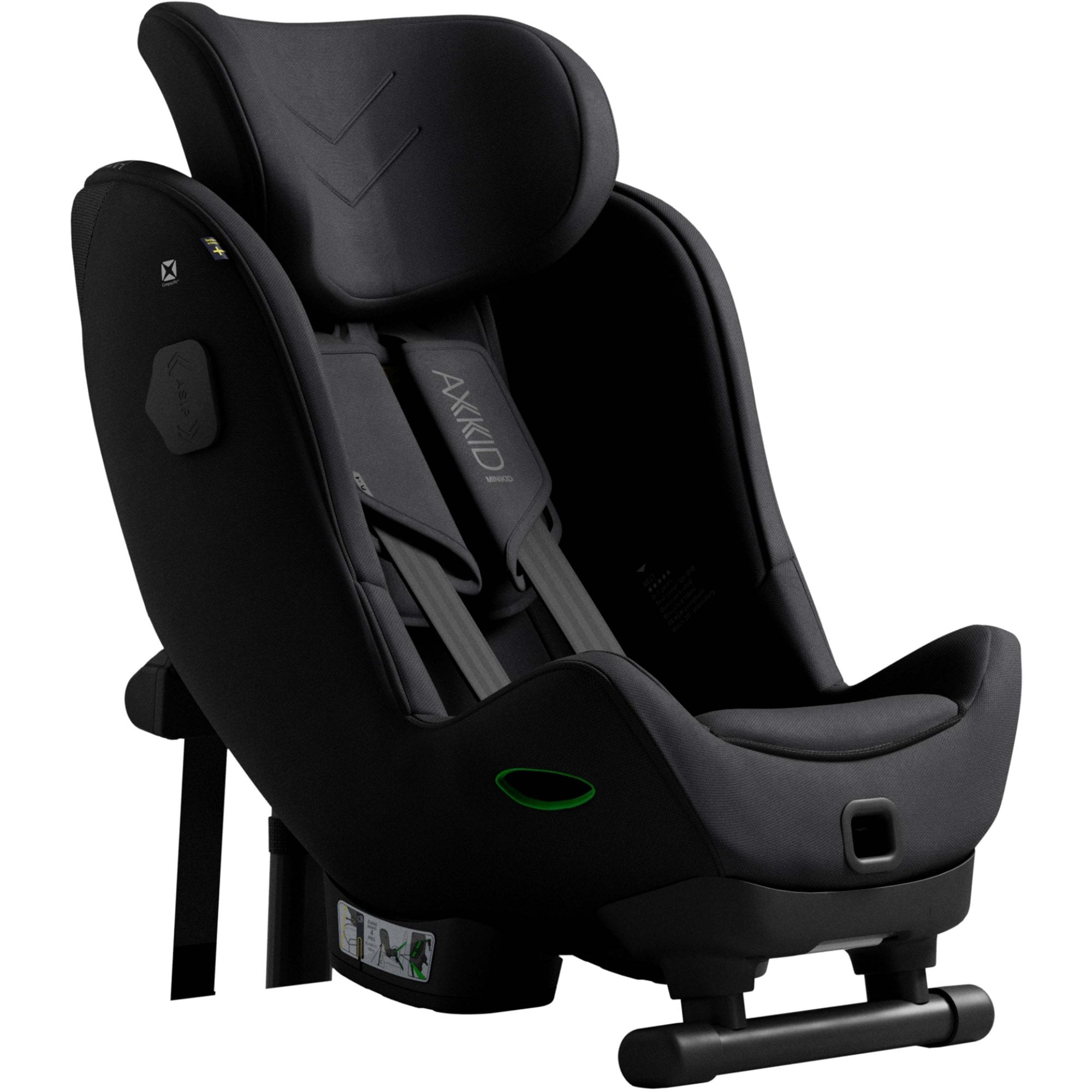 Axkid Minikid 4 Max Car Seat Coastal Storm Black