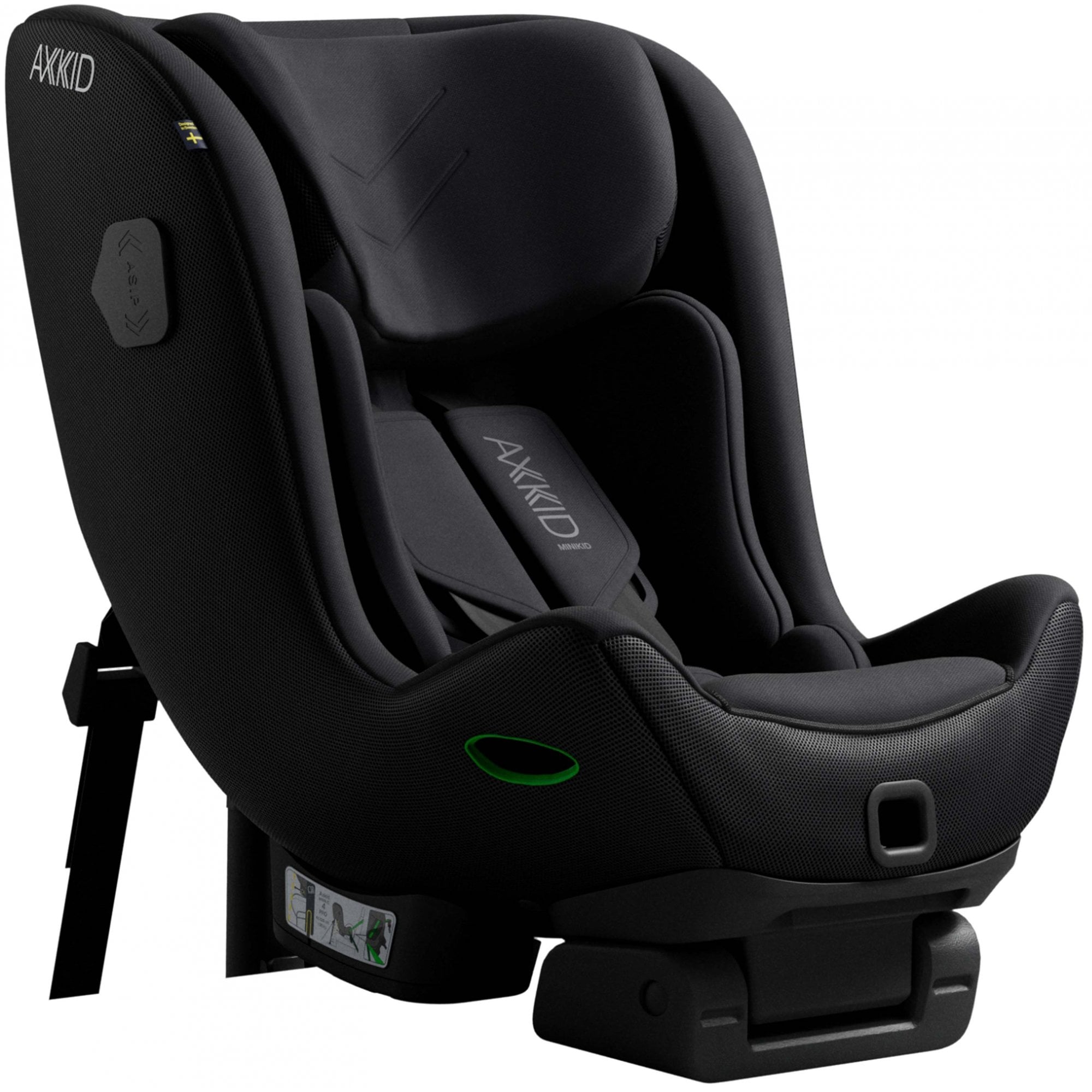 Axkid Minikid 4 Pro Car Seat Coastal Storm Black