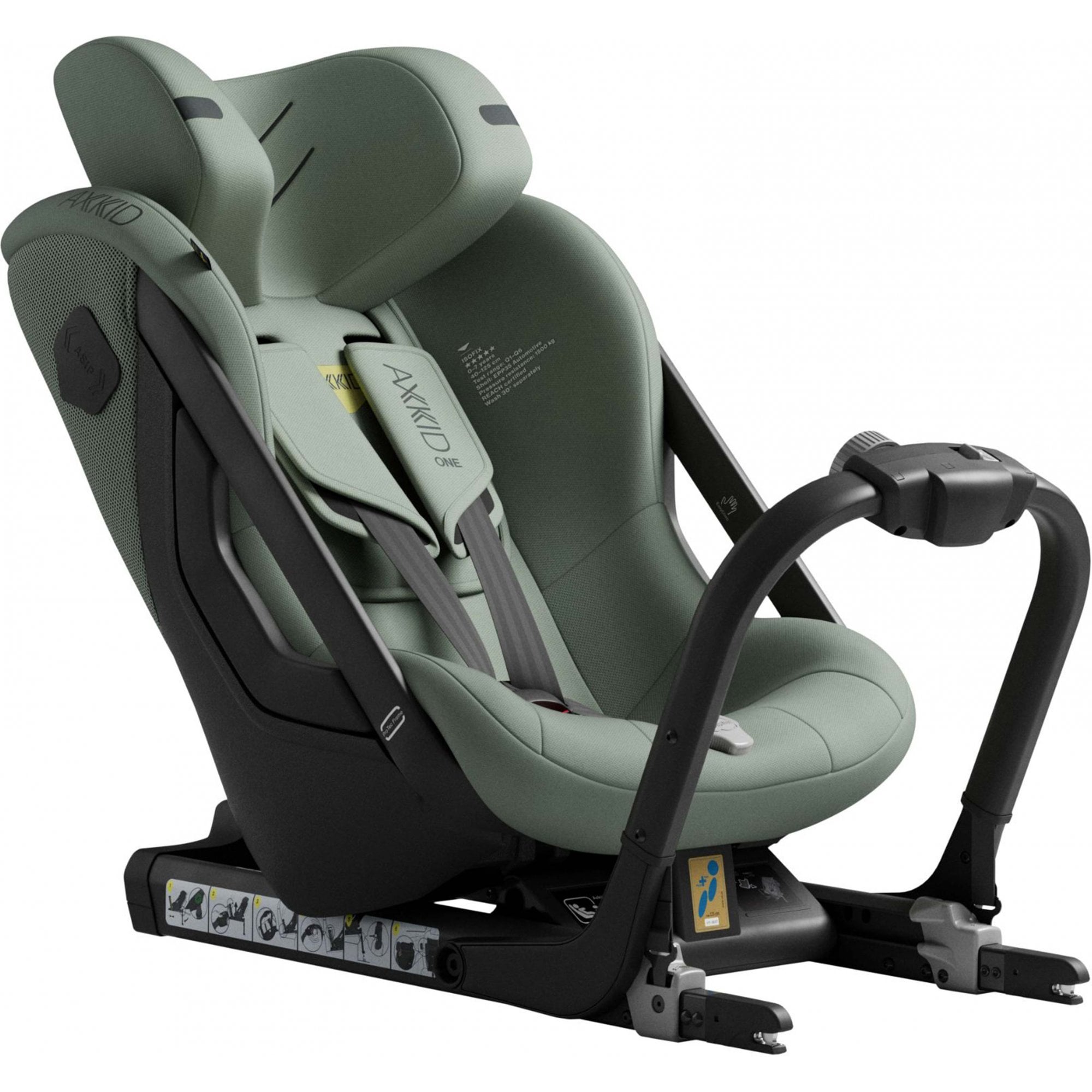 Axkid One 3 Car Seat Nordic Bloom Green