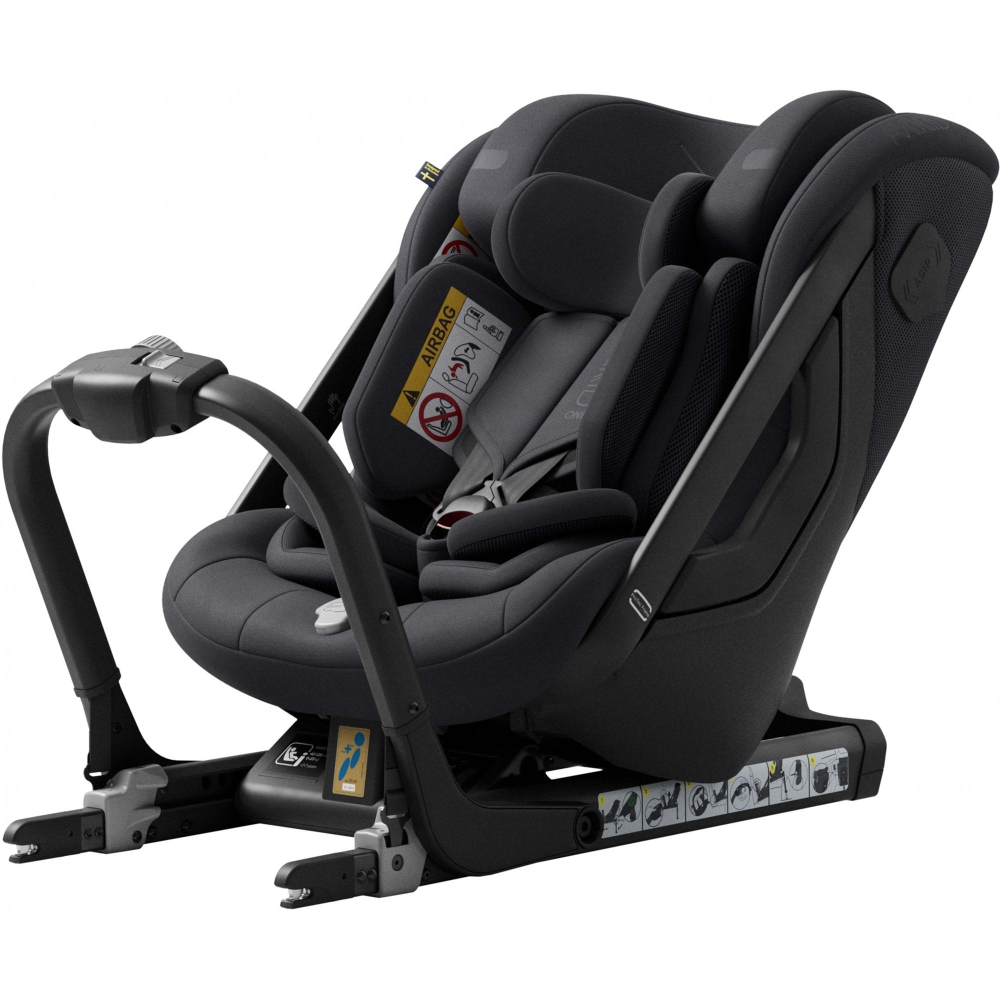 Axkid One+ 3 Car Seat Coastal Storm Black