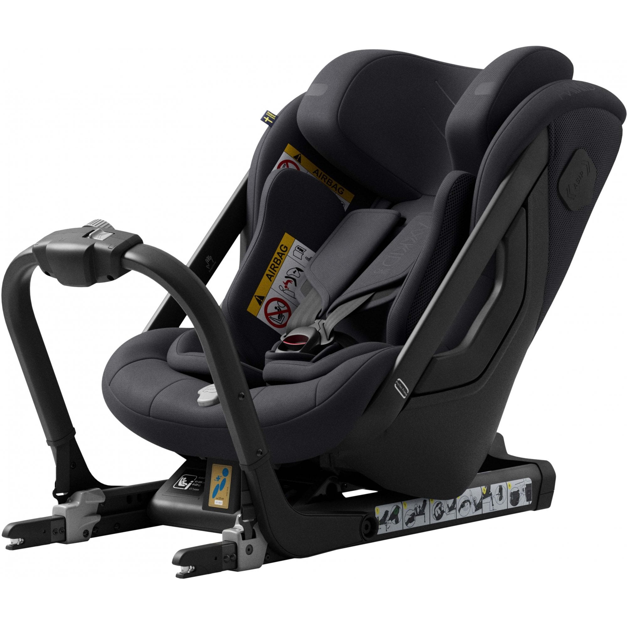 Axkid One+ 3 Car Seat Coastal Storm Black