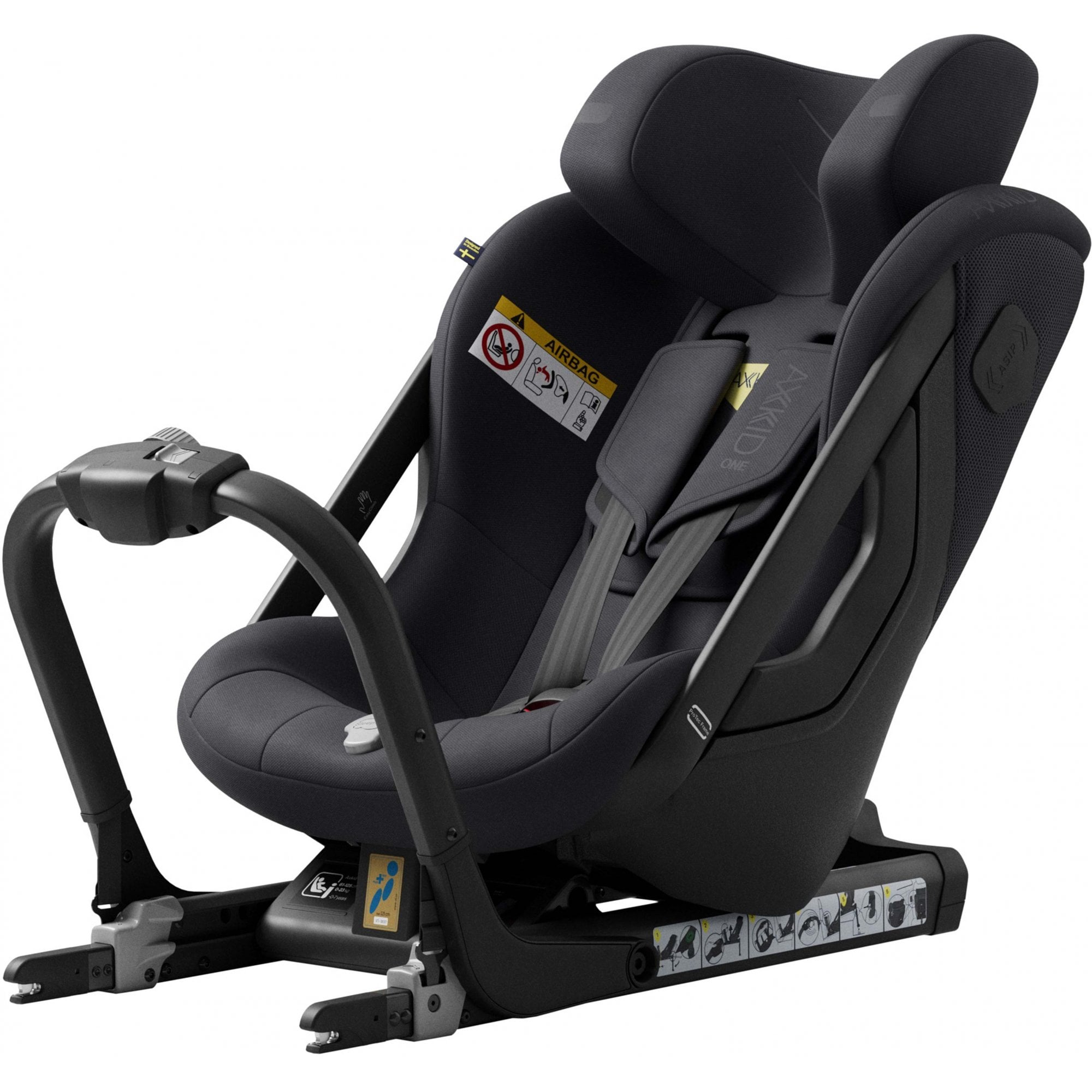 Axkid One+ 3 Car Seat Coastal Storm Black