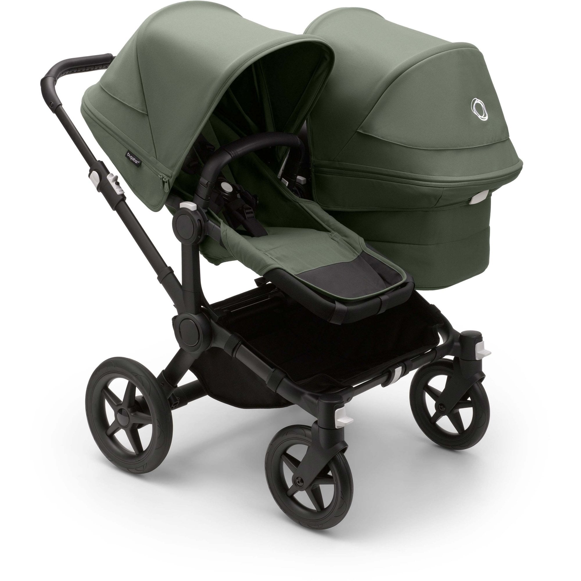 Bugaboo Donkey 5 Duo Pram Complete Ultimate Bundle Forest Green