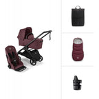 Bugaboo Dragonfly Complete Essential Bundle Dark Cherry