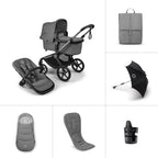 Bugaboo Fox 5 Renew Essential Bundle Moon Grey Melange Moon Grey Melange