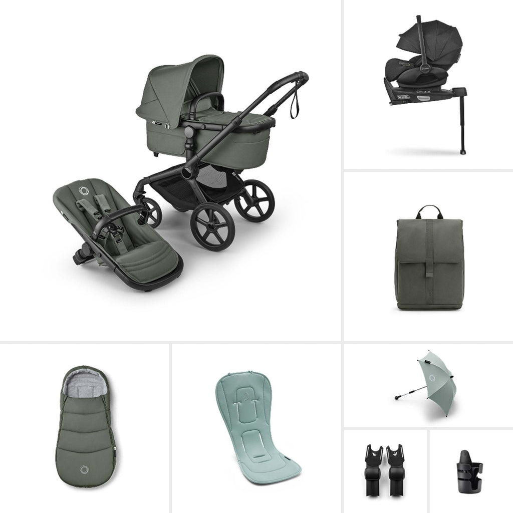 Bugaboo Fox 5 Renew Ultimate Bundle Forest Green Forest Green