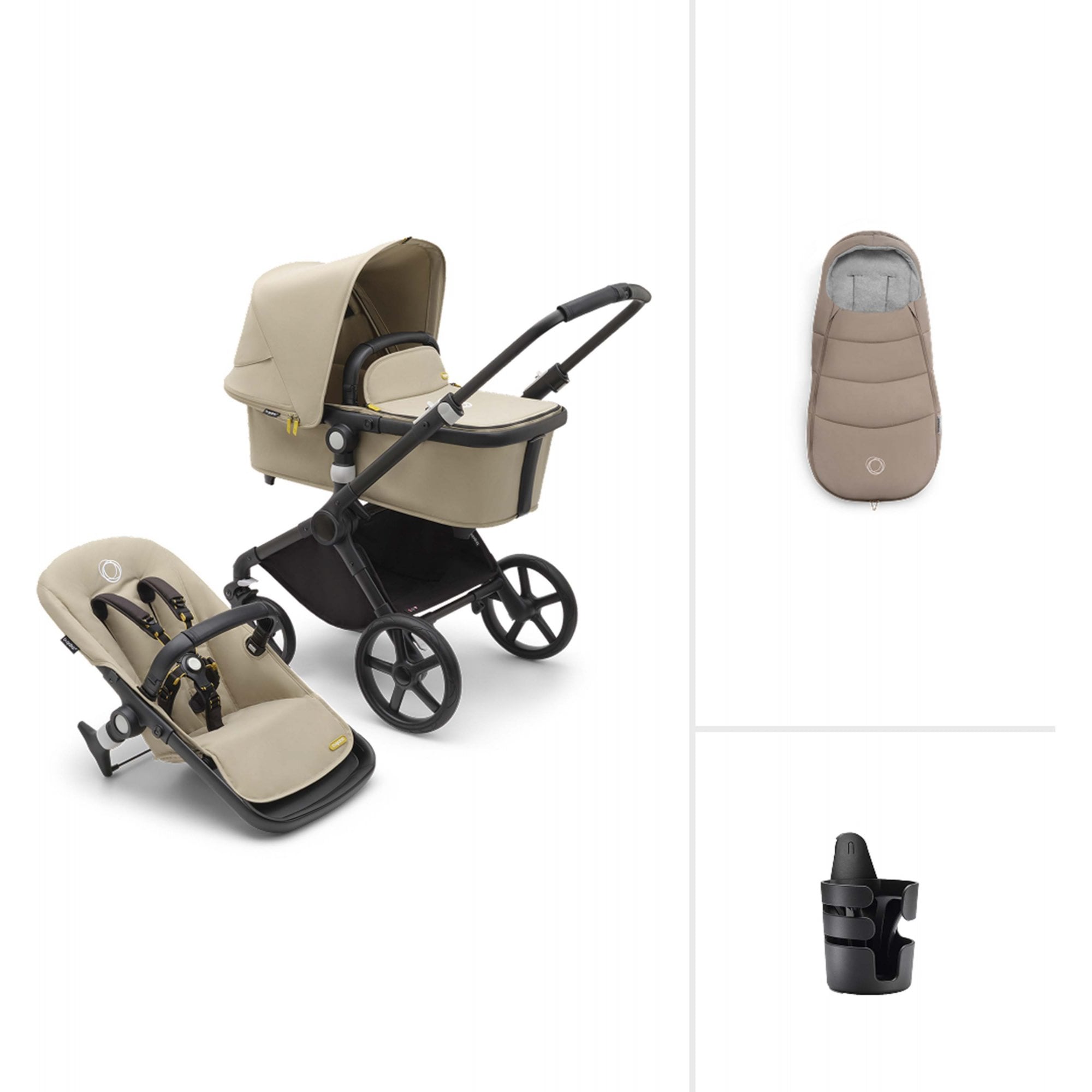 Bugaboo Fox Cub Essential Bundle Desert Beige