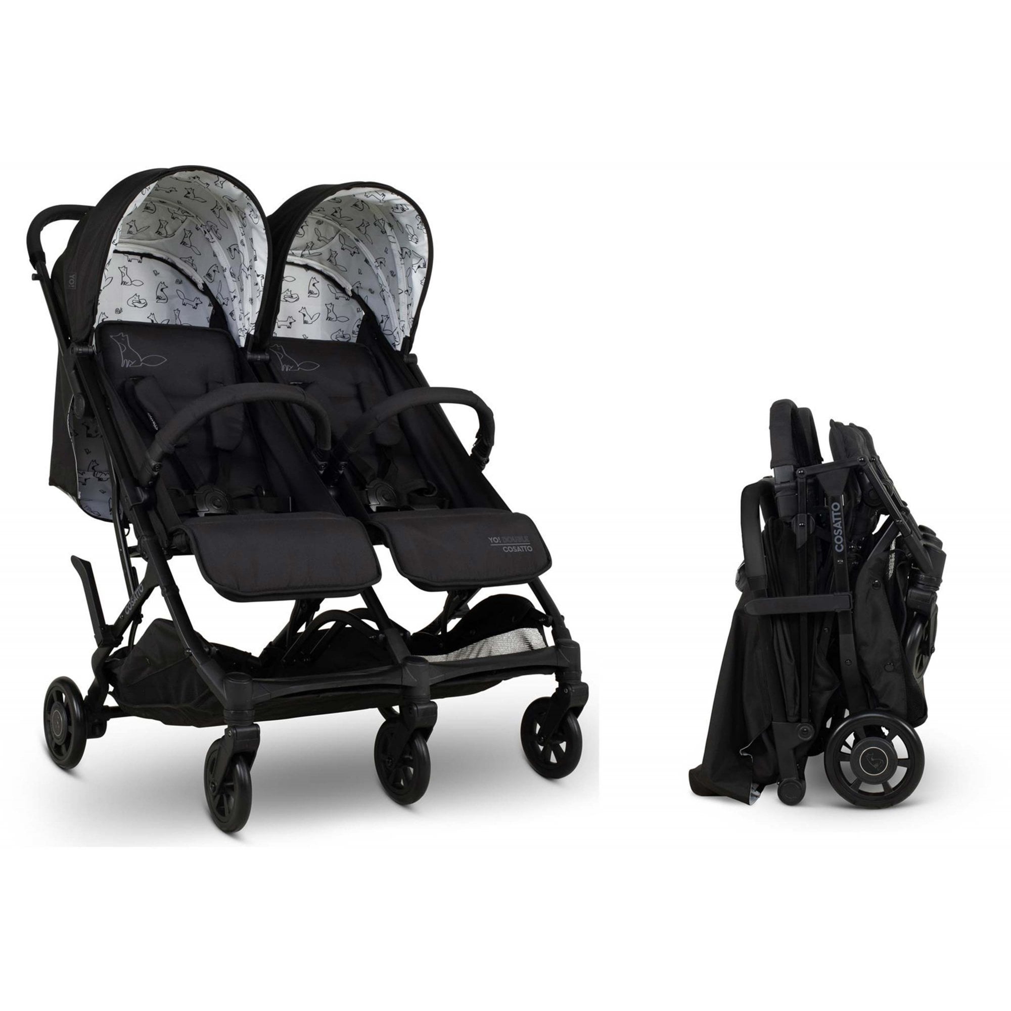 Cosatto Yo! Double Stroller Foxed