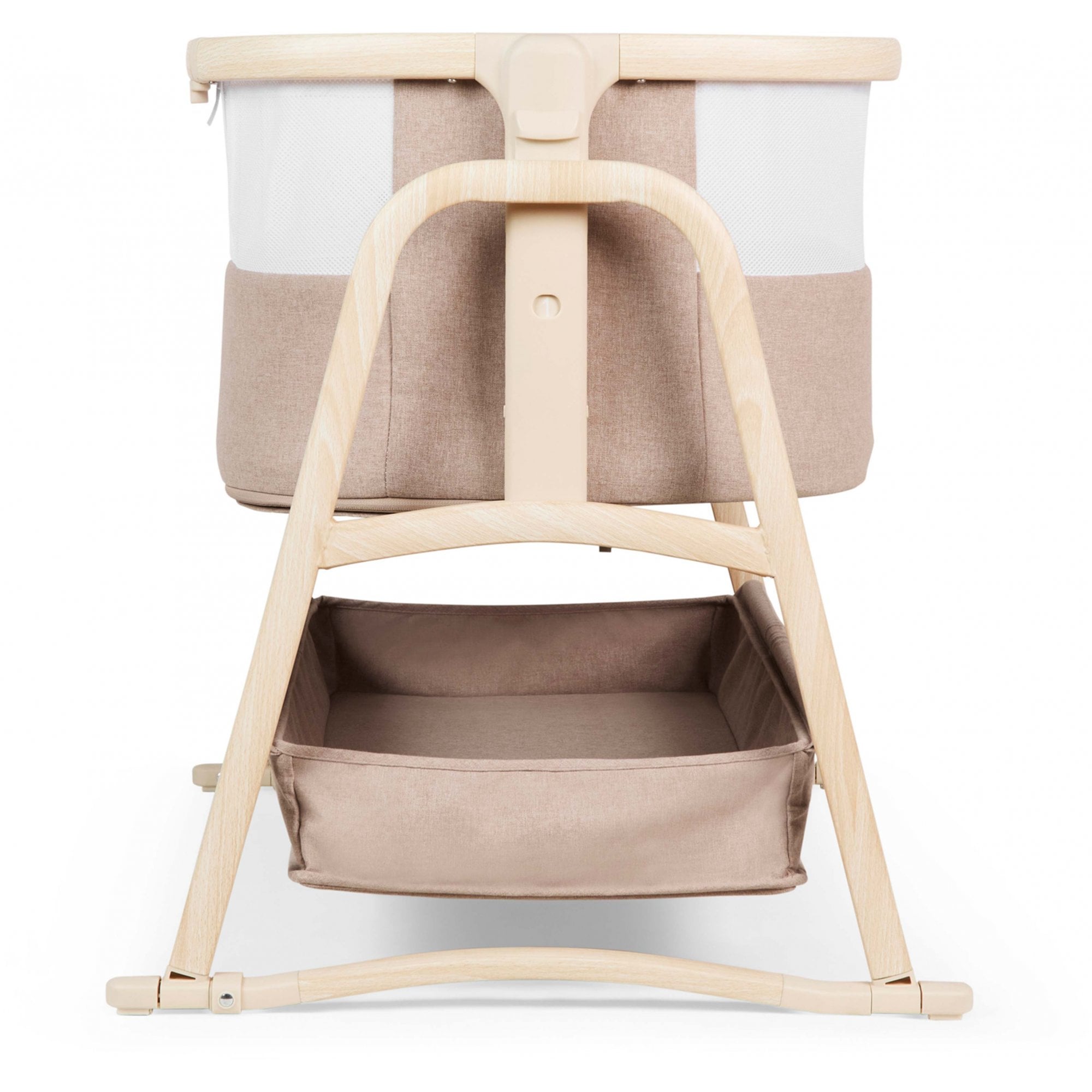 Ickle Bubba Bubba & Me Luxe Bedside Crib Biscuit