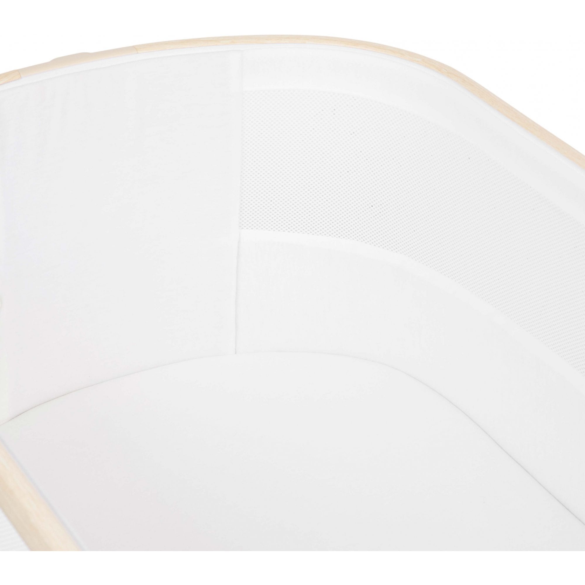 Ickle Bubba Bubba & Me Luxe Bedside Crib Biscuit