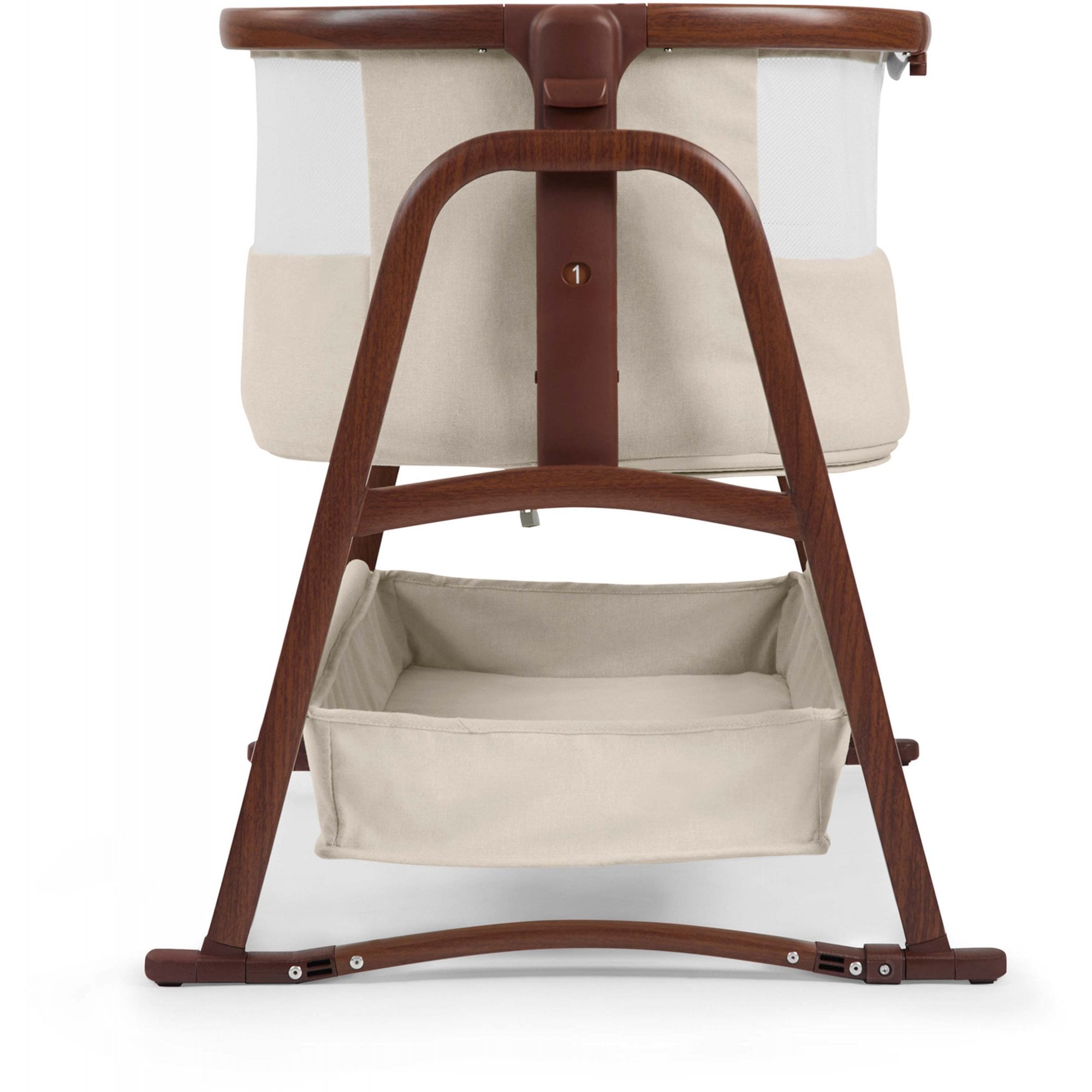 Ickle Bubba Bubba & Me Luxe Bedside Crib Stone
