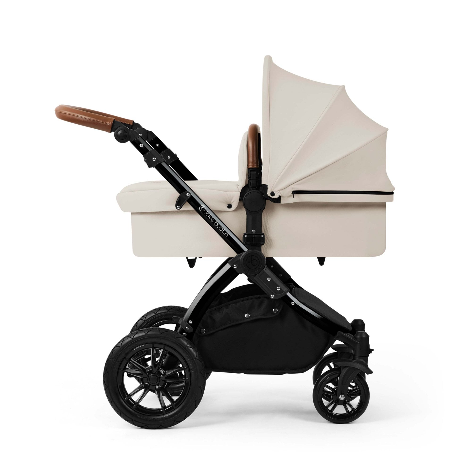 Ickle Bubba Stomp Luxe 9 Piece Pram Stone