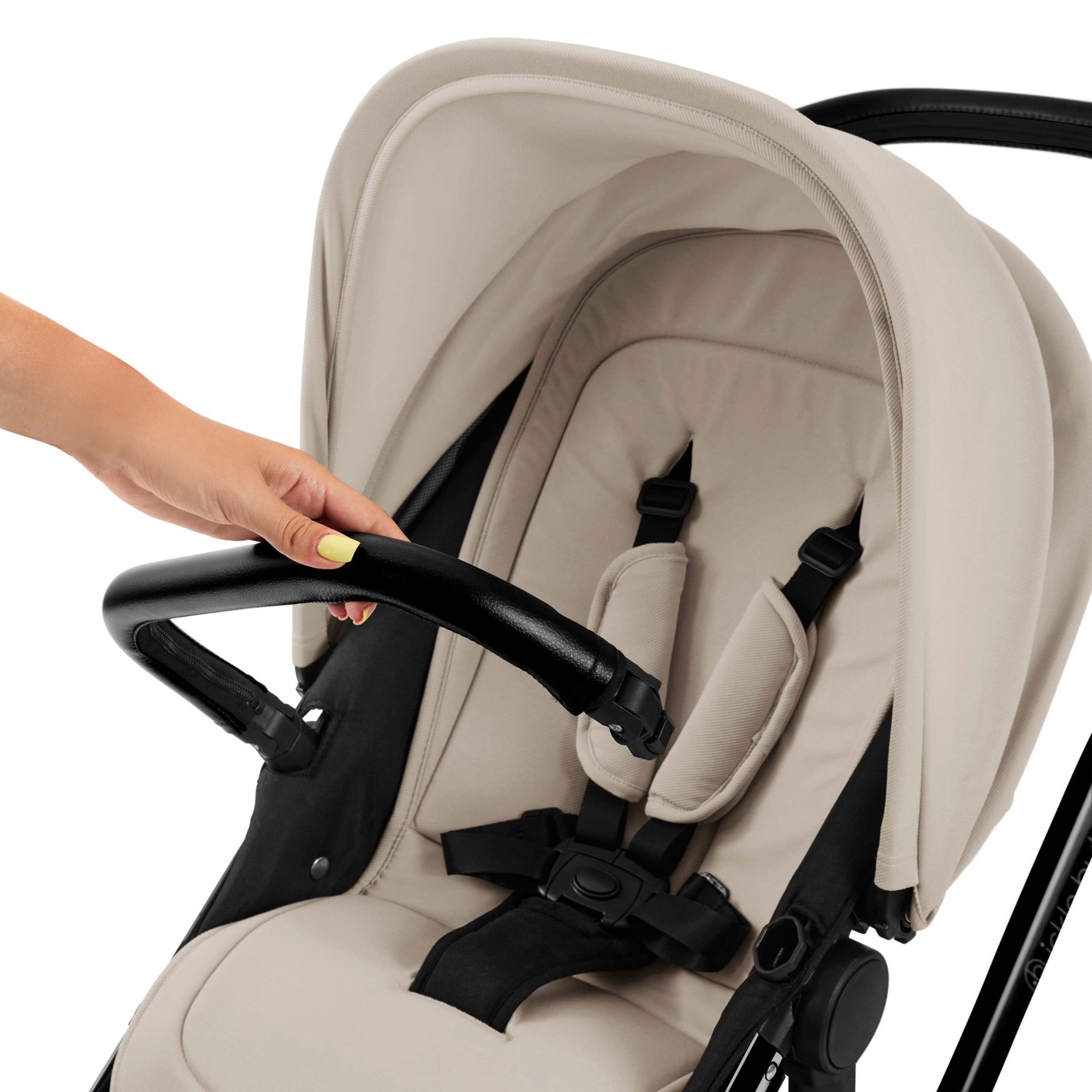 Ickle Bubba Stomp Luxe 12 Piece Travel System & Cirrus Car Seat + Base Stone