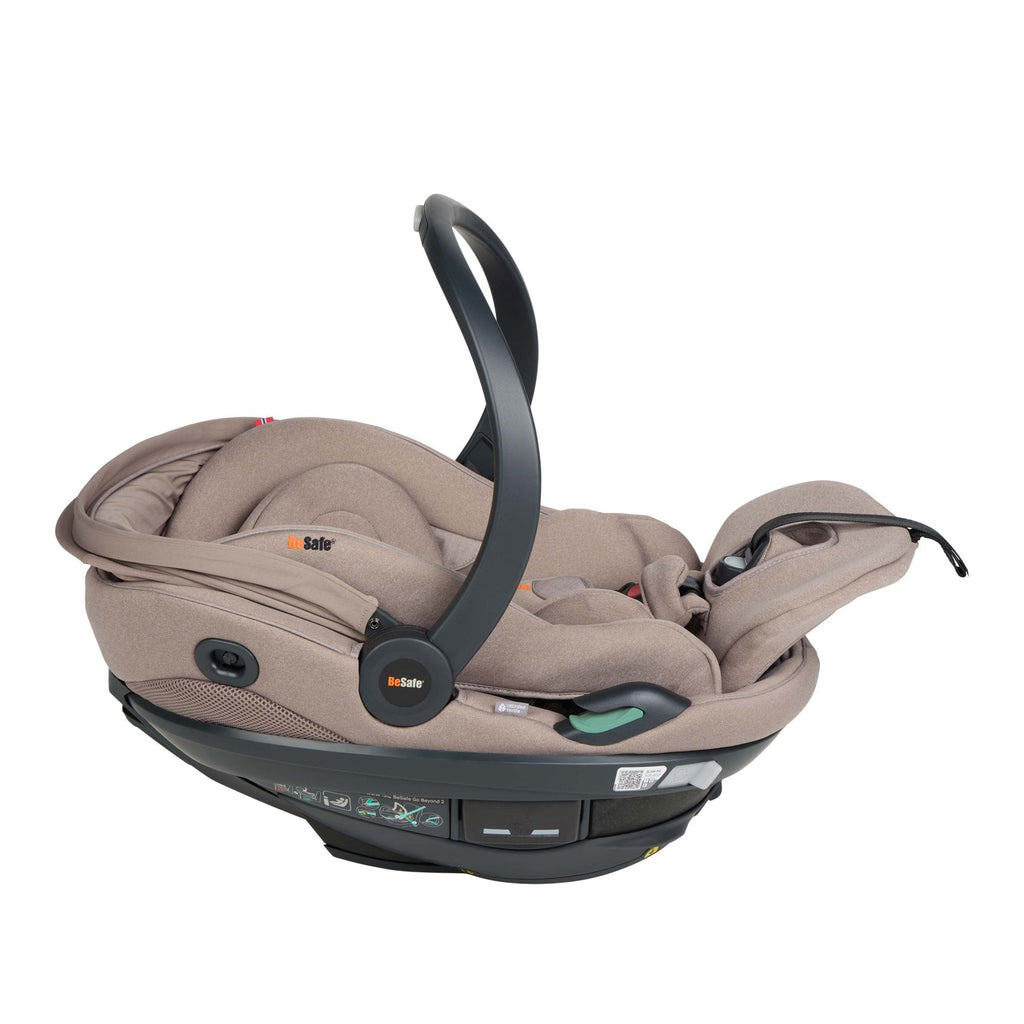 BeSafe Go Beyond 2 Car Seat Dark Sand SoftBreeze