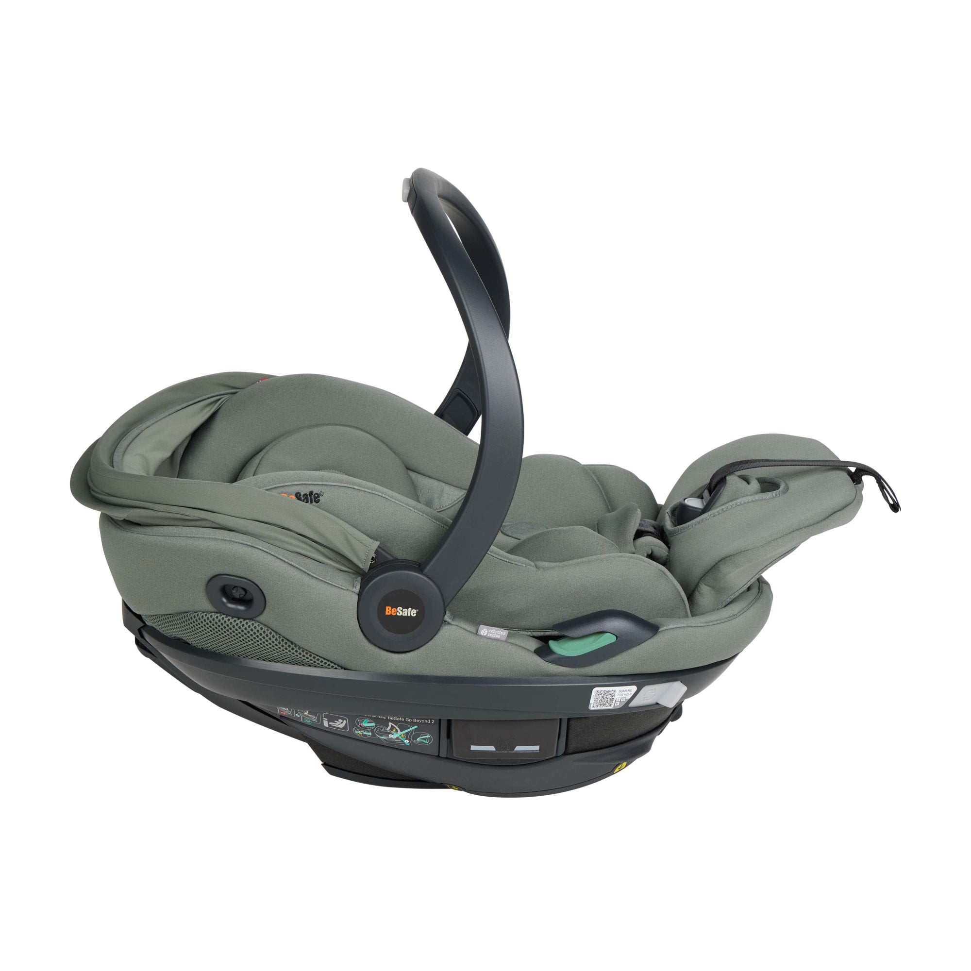 BeSafe Go Beyond 2 Car Seat Meadow Green SoftBreeze