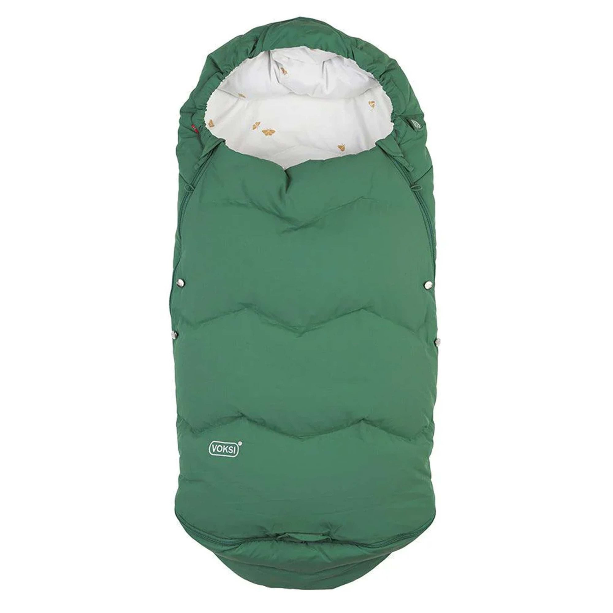 Voksi Explorer Footmuff Green Grass Wings