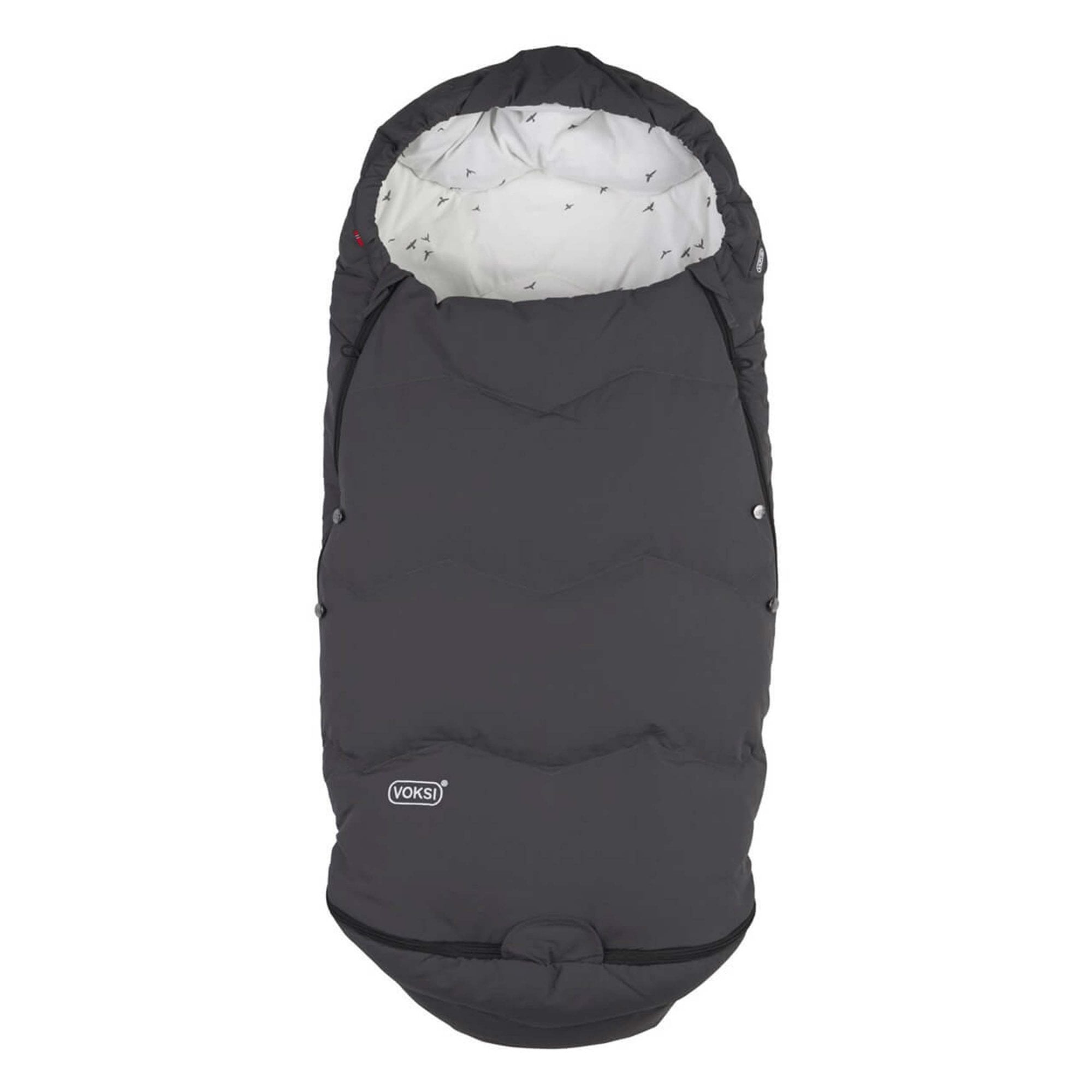Voksi Explorer Footmuff Grey Flying