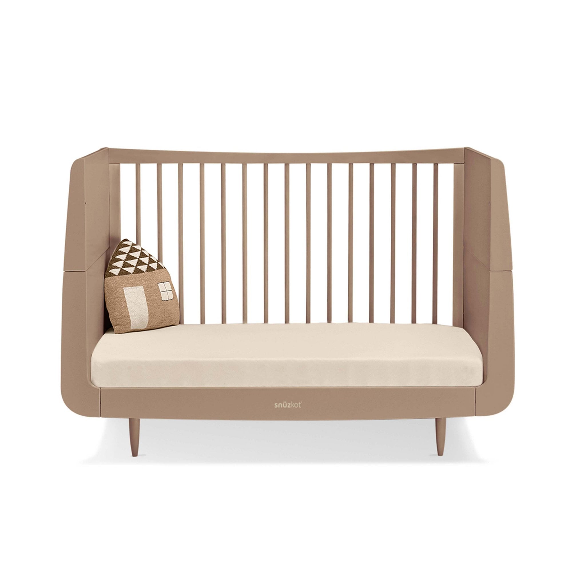 Snuz Snuzkot Skandi Cot Bed Mocha