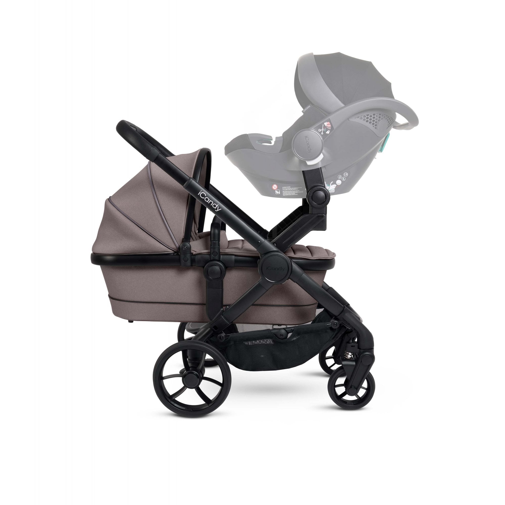 iCandy Peach 7 Twin Stroller Porcini