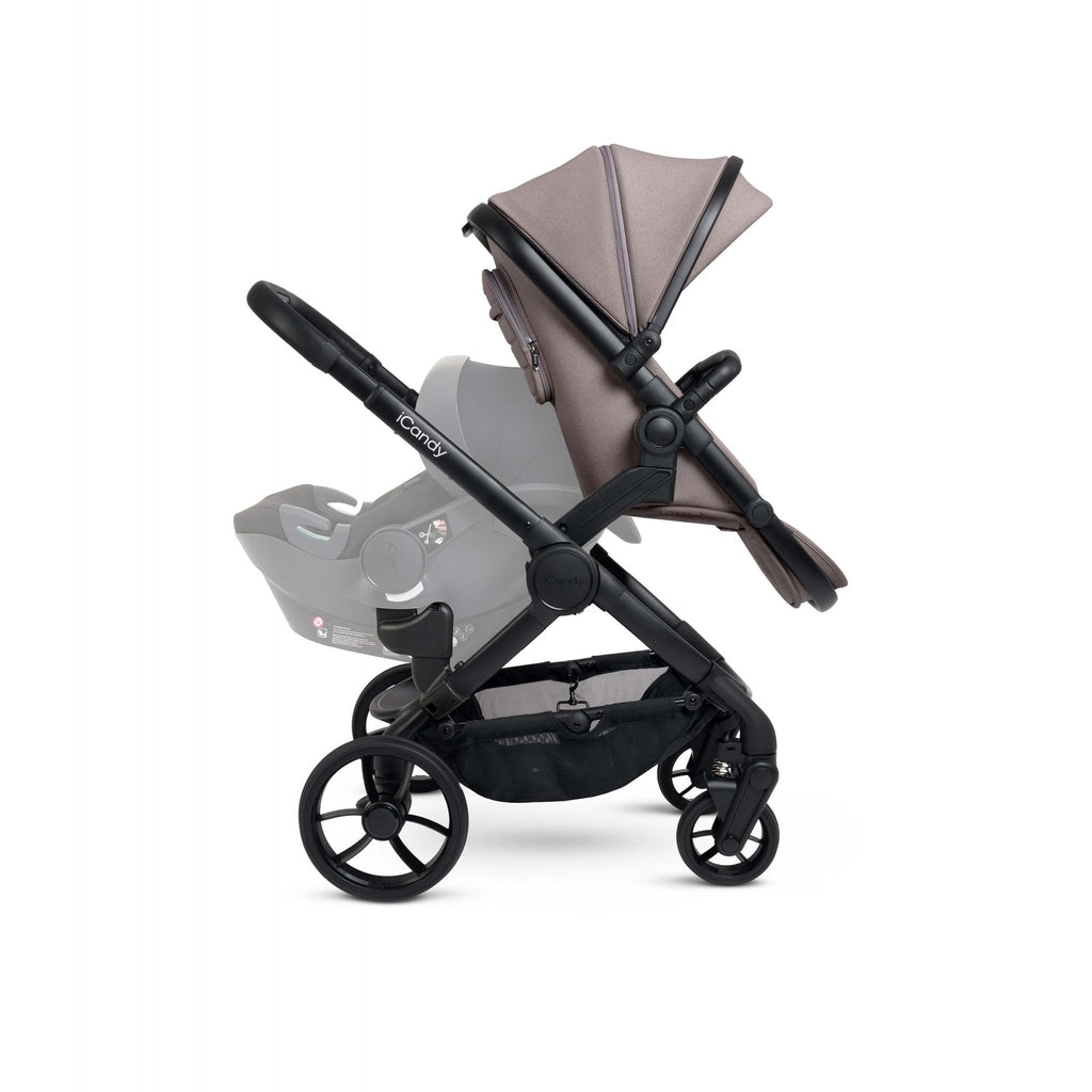 iCandy Peach 7 Double Stroller Porcini