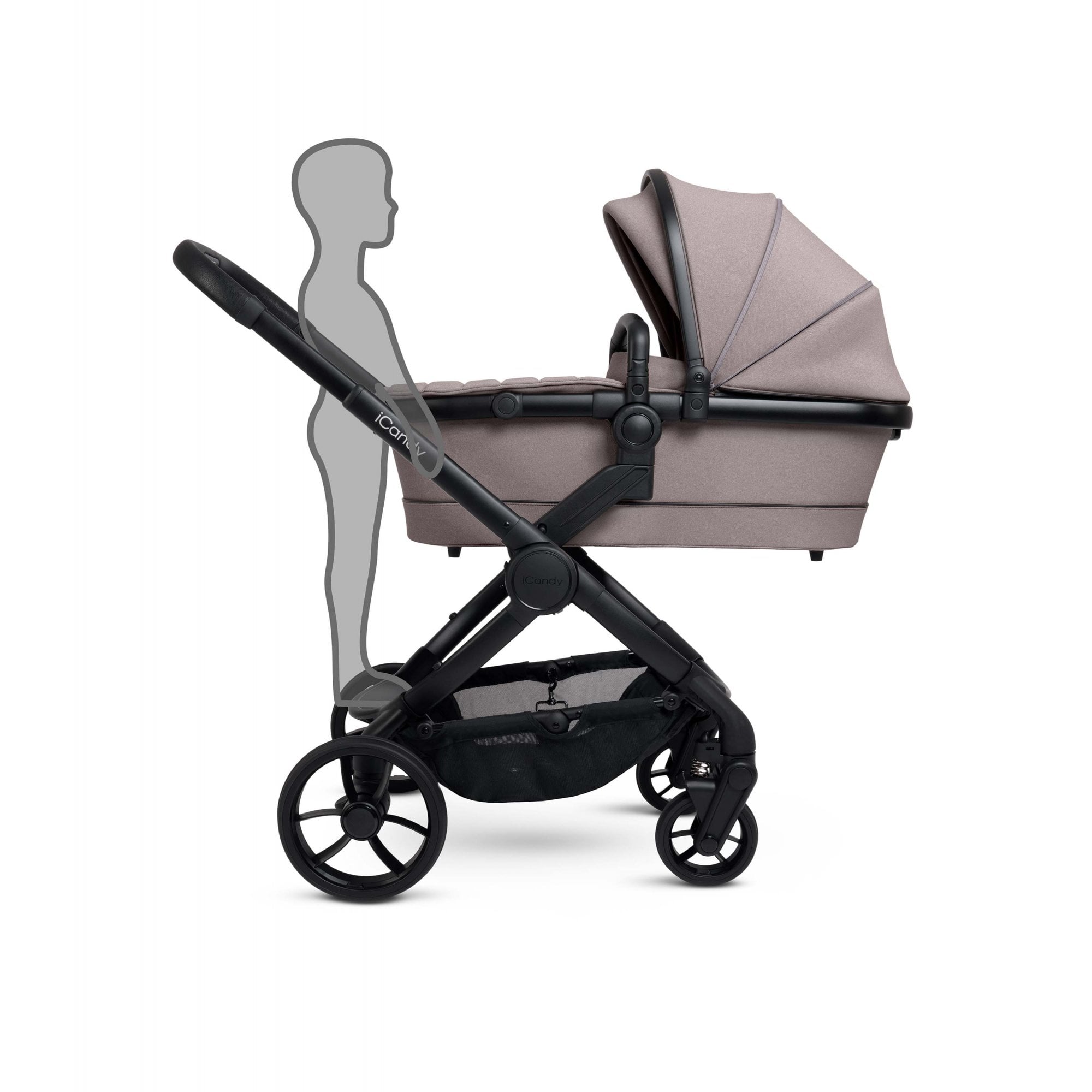 iCandy Peach 7 Complete Bundle Porcini + Cocoon & Base