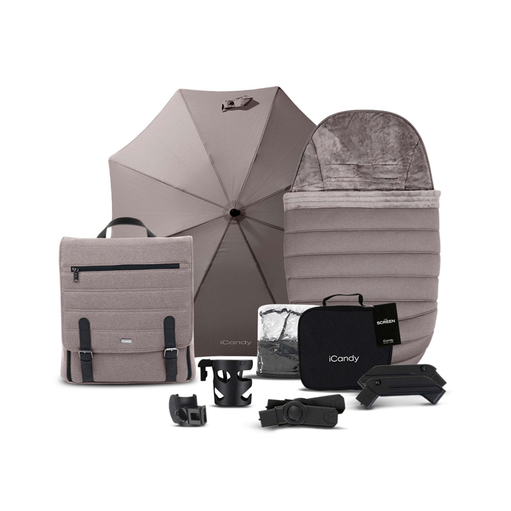 iCandy Peach 7 Complete Bundle Porcini + Cocoon & Base