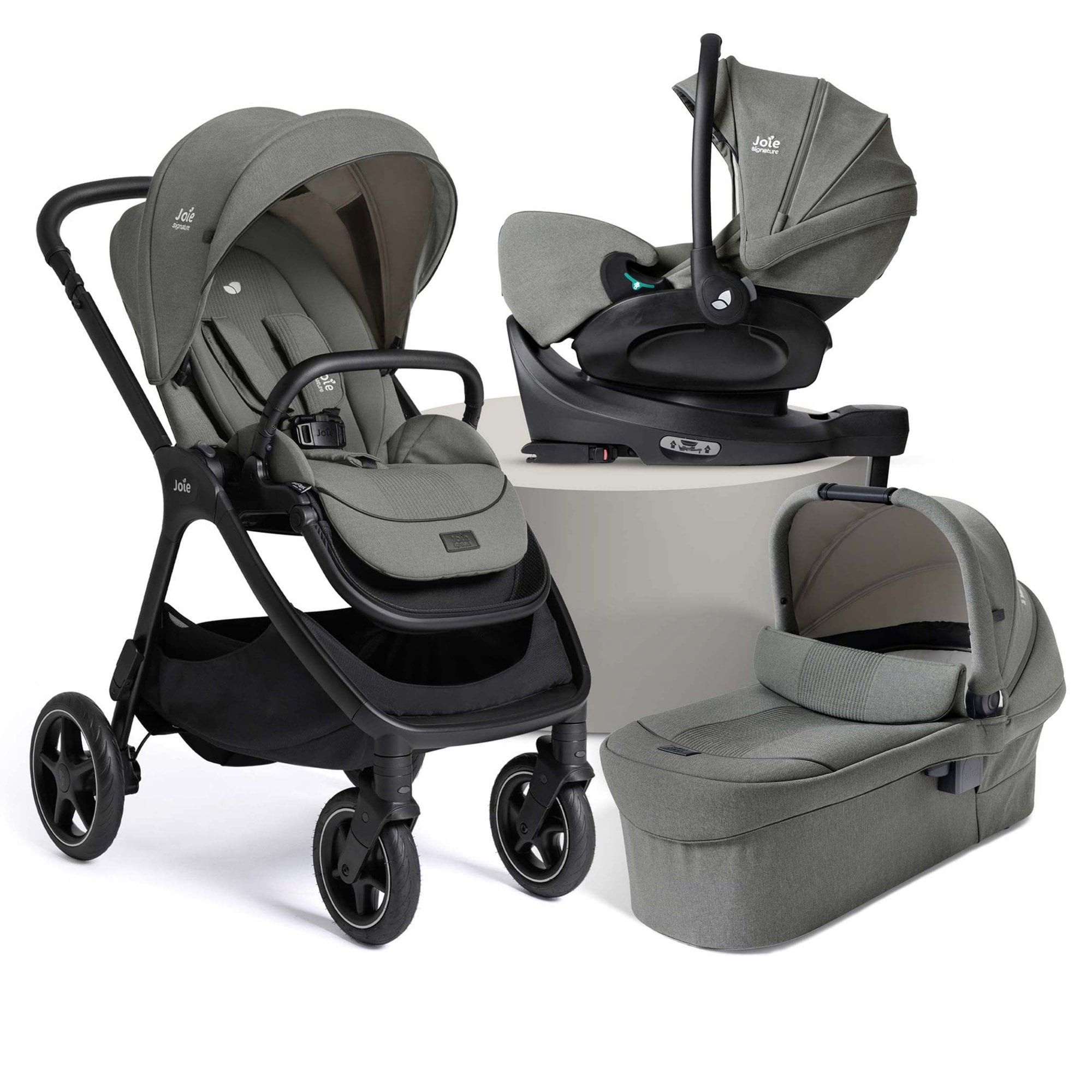 Joie Signature Finiti Flex™ Travel Ready Bundle Evergreen