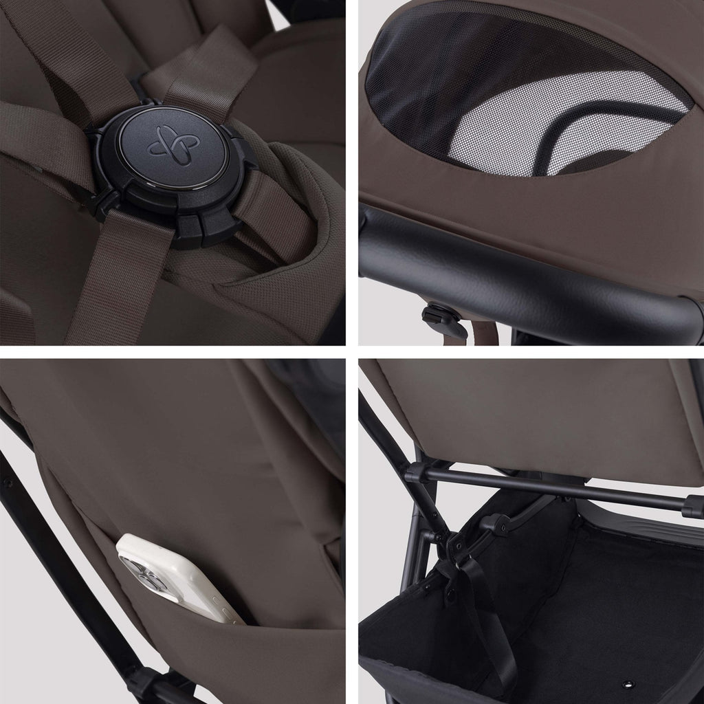 Silver Cross Nia Stroller Chocolate