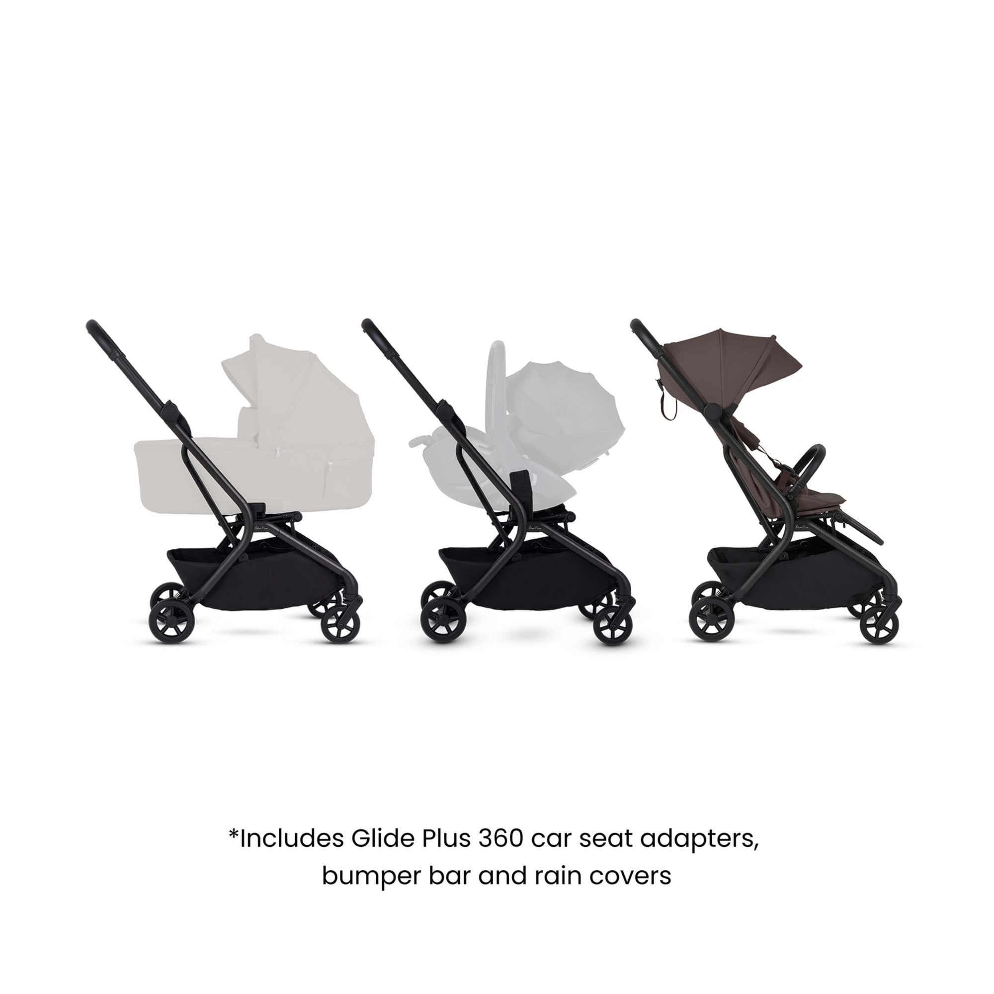 Silver Cross Nia Stroller Chocolate
